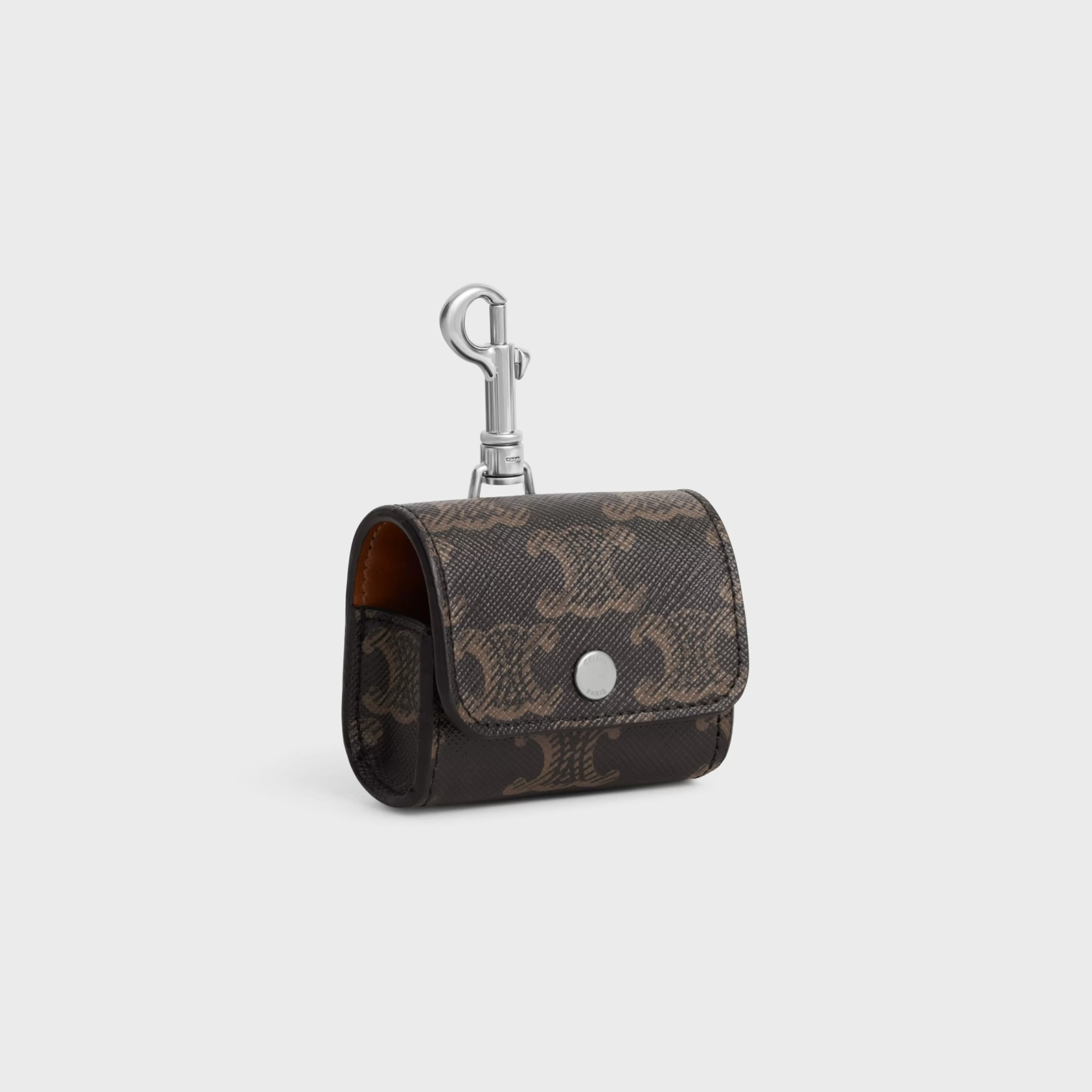 Airpods case in Triomphe canvas and Calfskin^CELINE Store