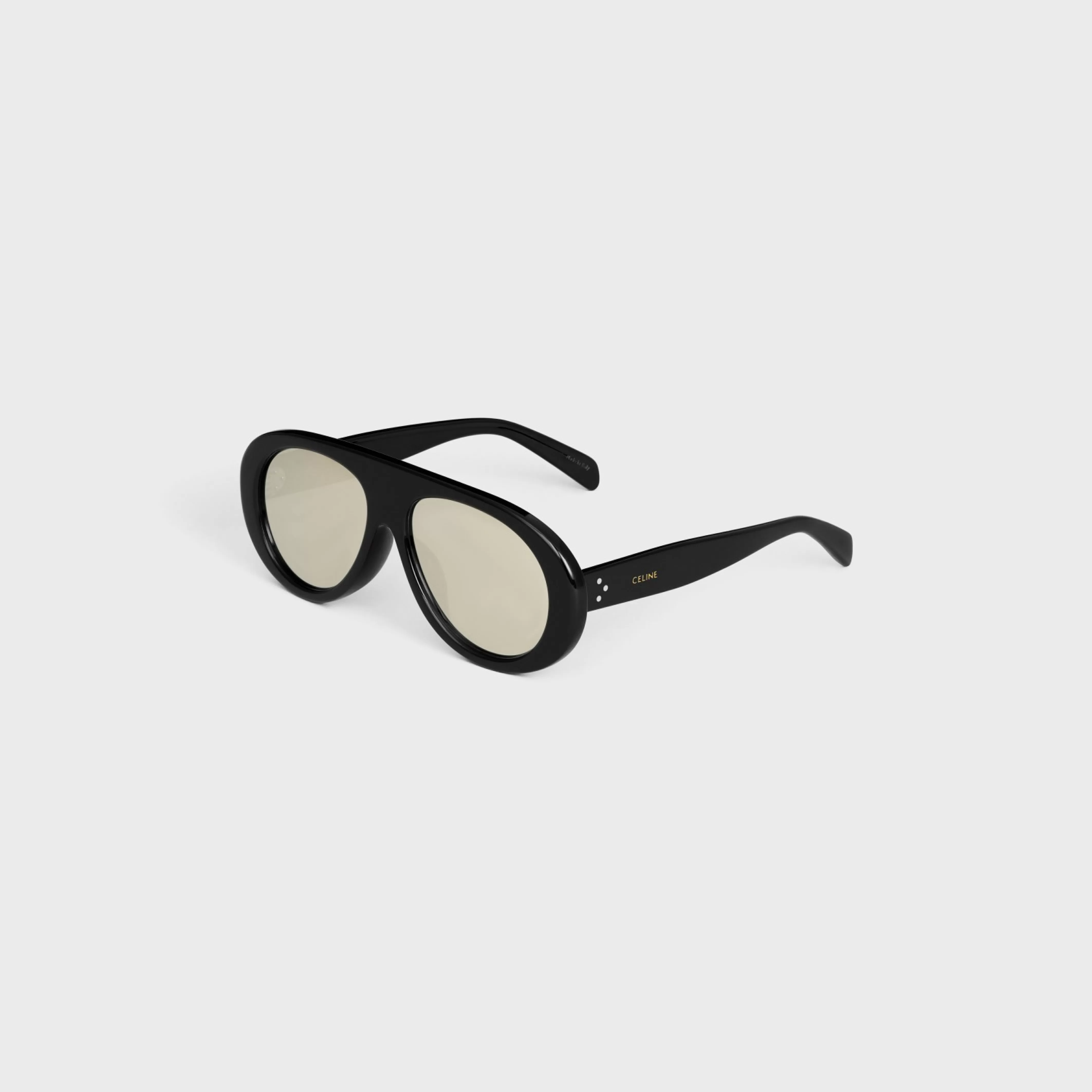Aviator S300 Sunglasses in Acetate with Mirror Lenses^CELINE Cheap