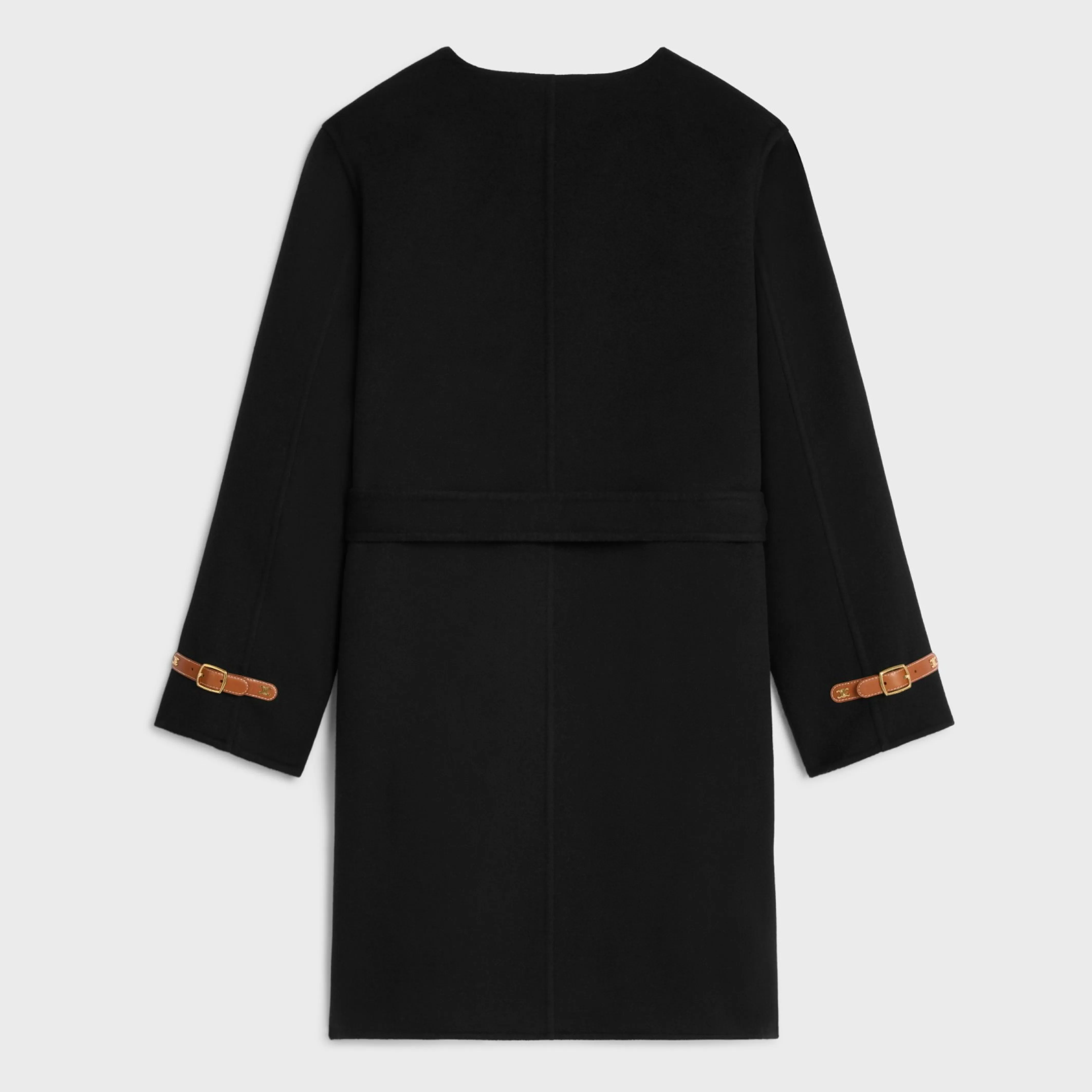 bathrobe coat in double face cashmere^CELINE New