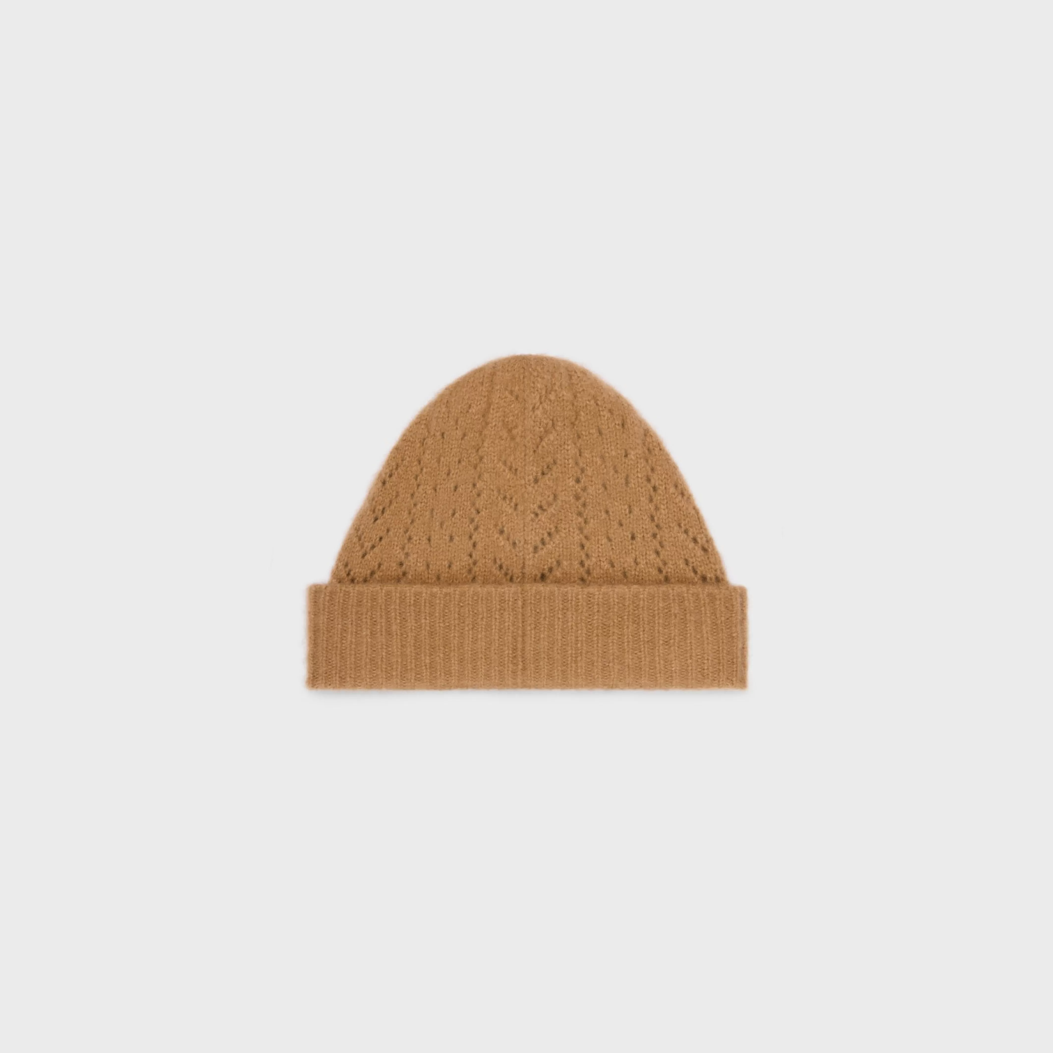 beanie in cashmere and silk pointelle^CELINE Discount