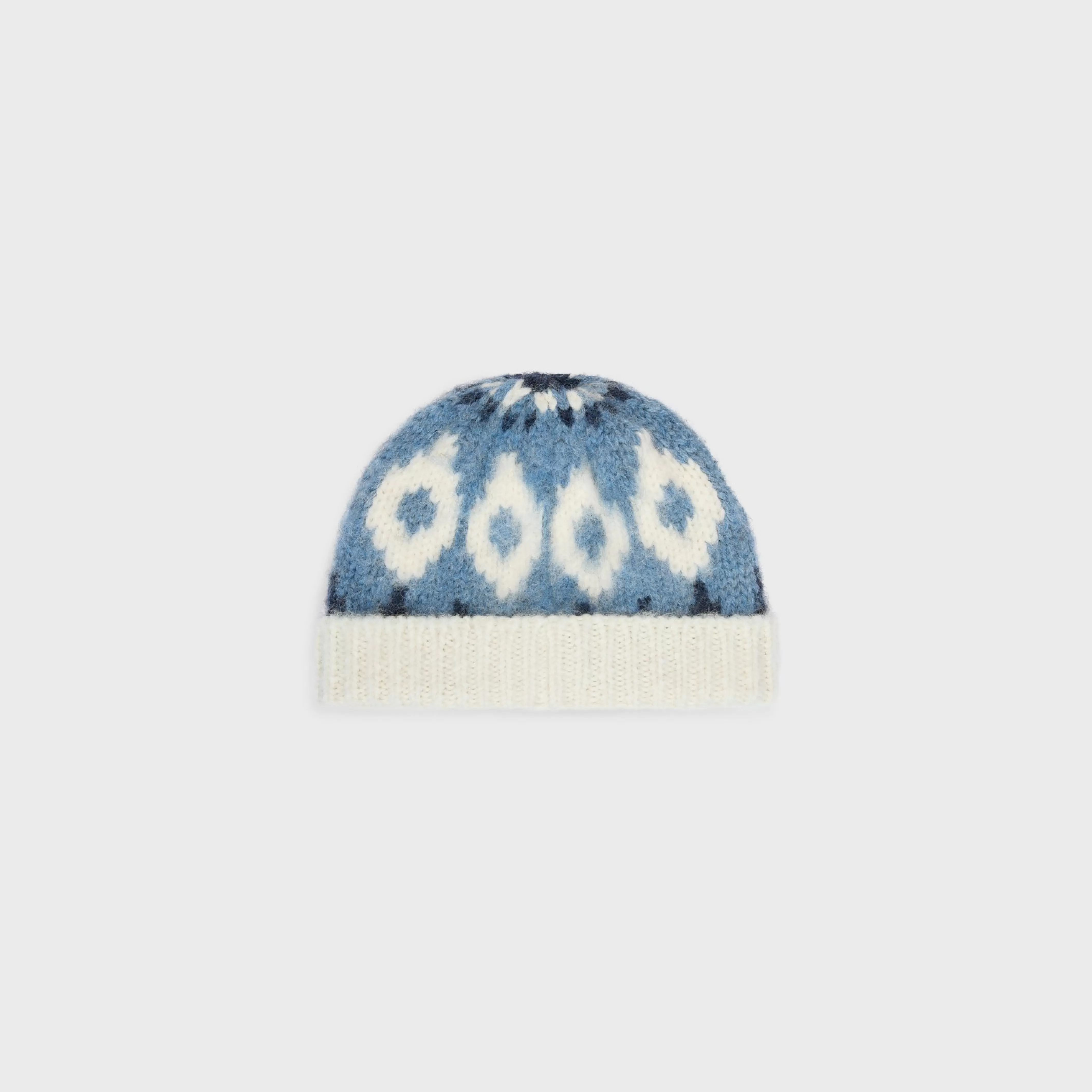 beanie in triomphe fair isle wool^CELINE Clearance