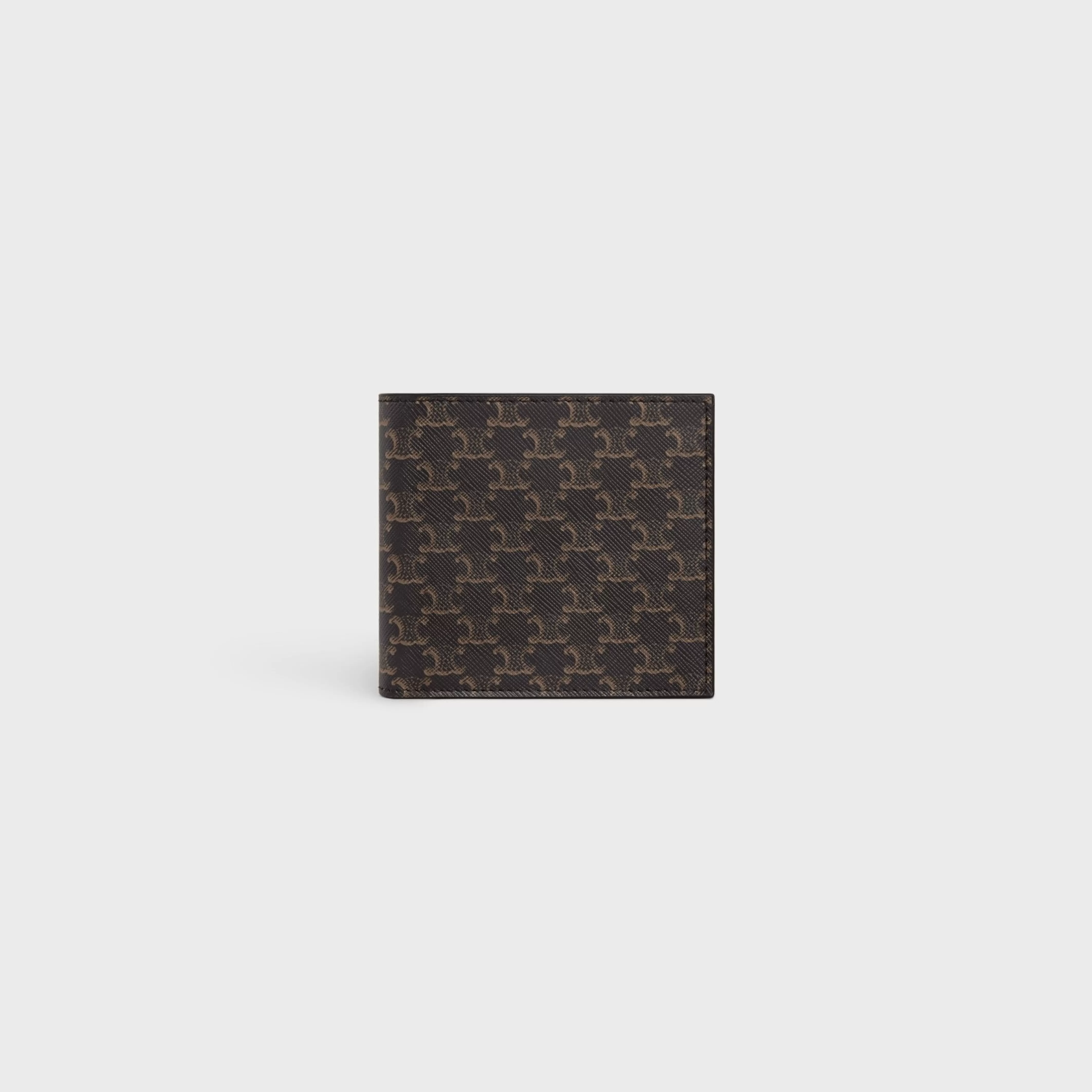 Bi-fold wallet in Triomphe Canvas^CELINE Online