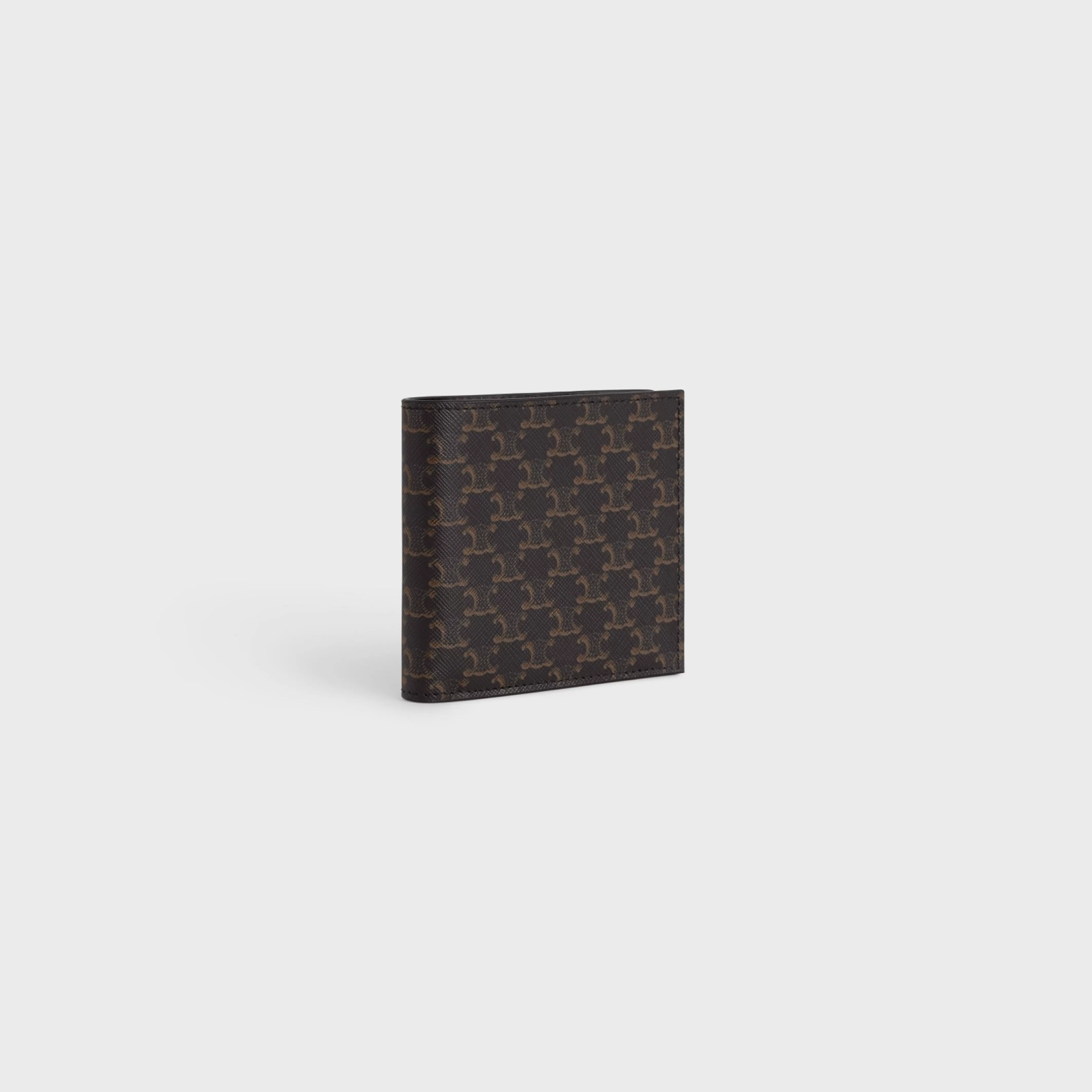 Bi-fold wallet in Triomphe Canvas^CELINE Online