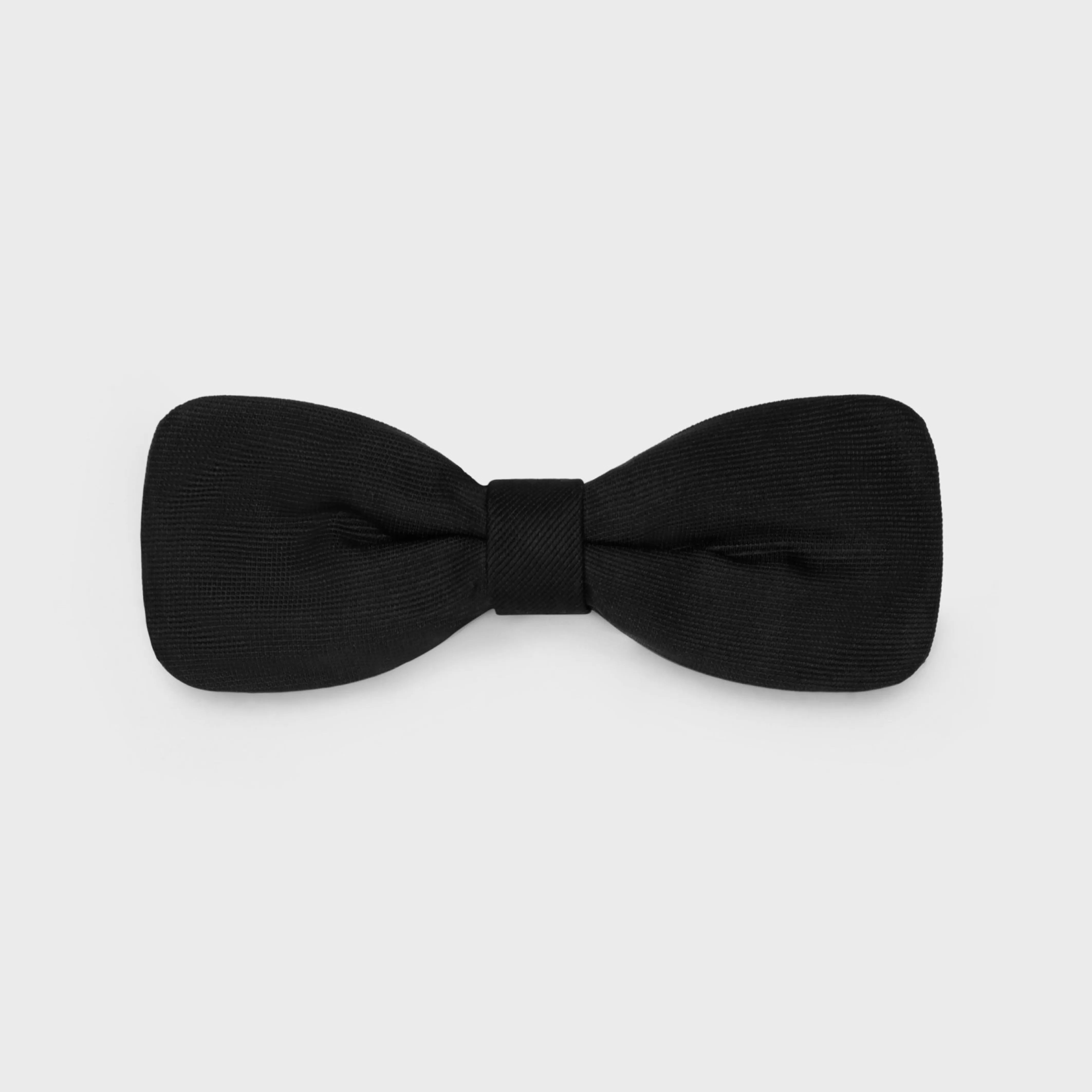 Bow tie in silk rep^CELINE Fashion