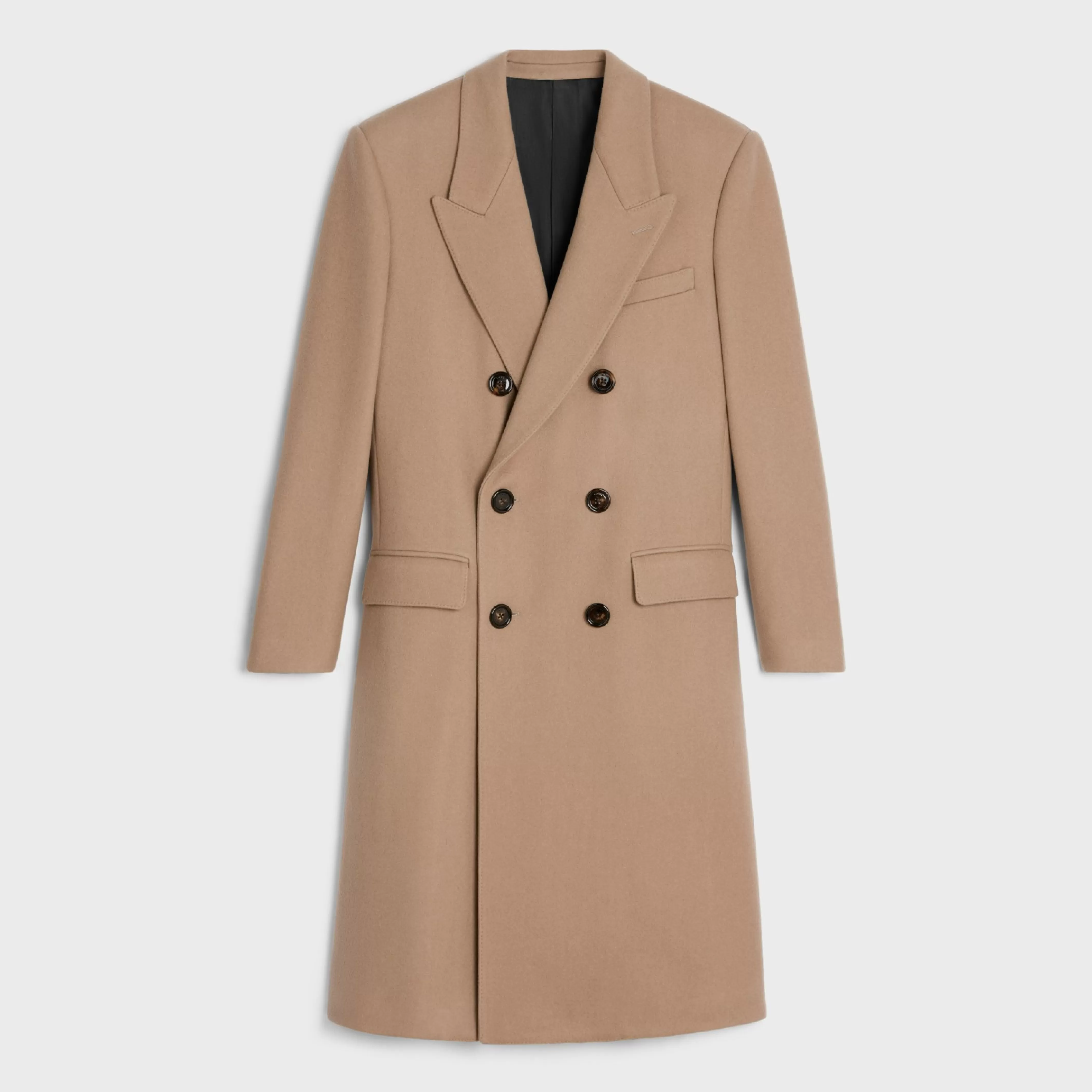 boxy coat in cashmere cloth^CELINE Discount