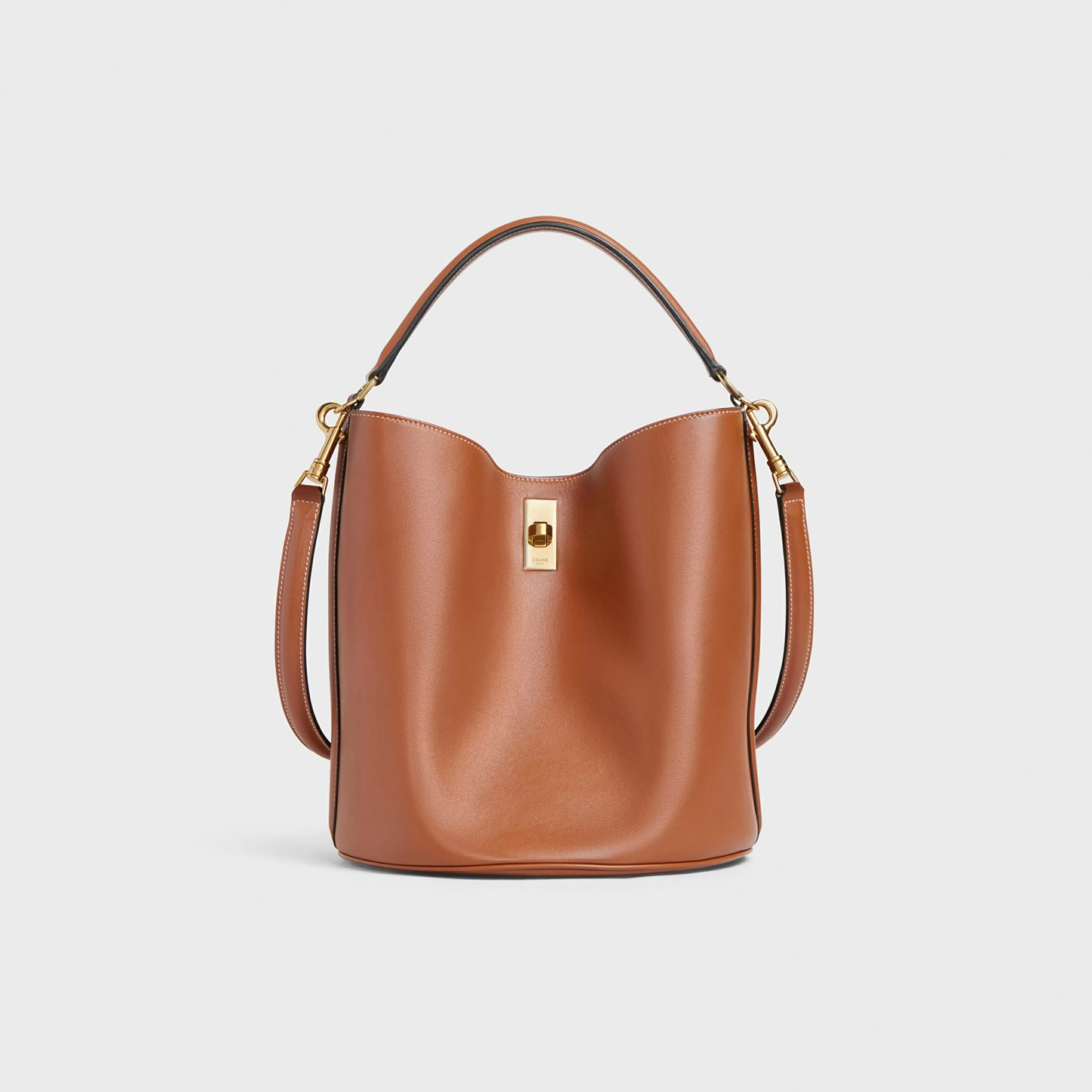 Bucket 16 Bag in Smooth Calfskin^CELINE Fashion