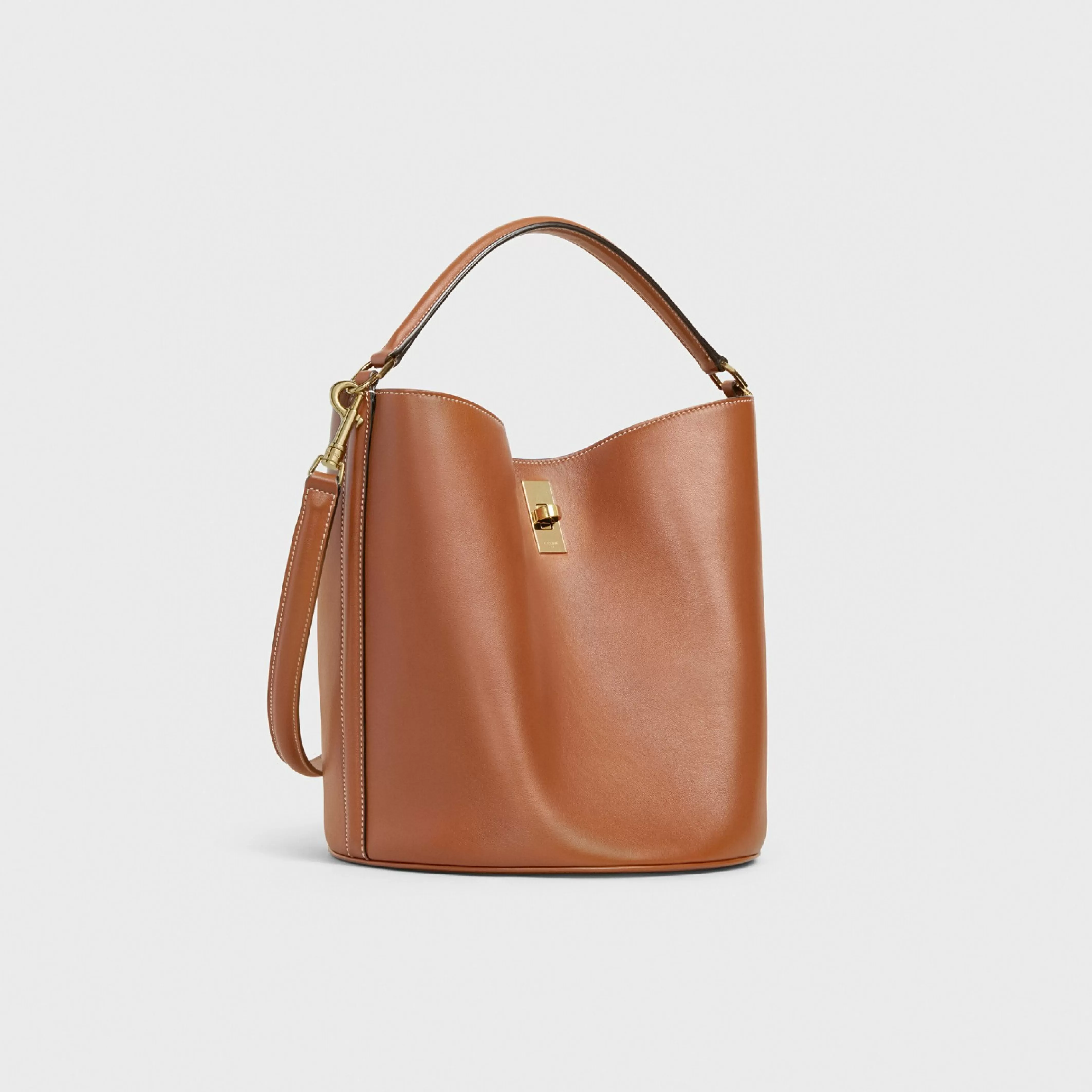 Bucket 16 Bag in Smooth Calfskin^CELINE Fashion