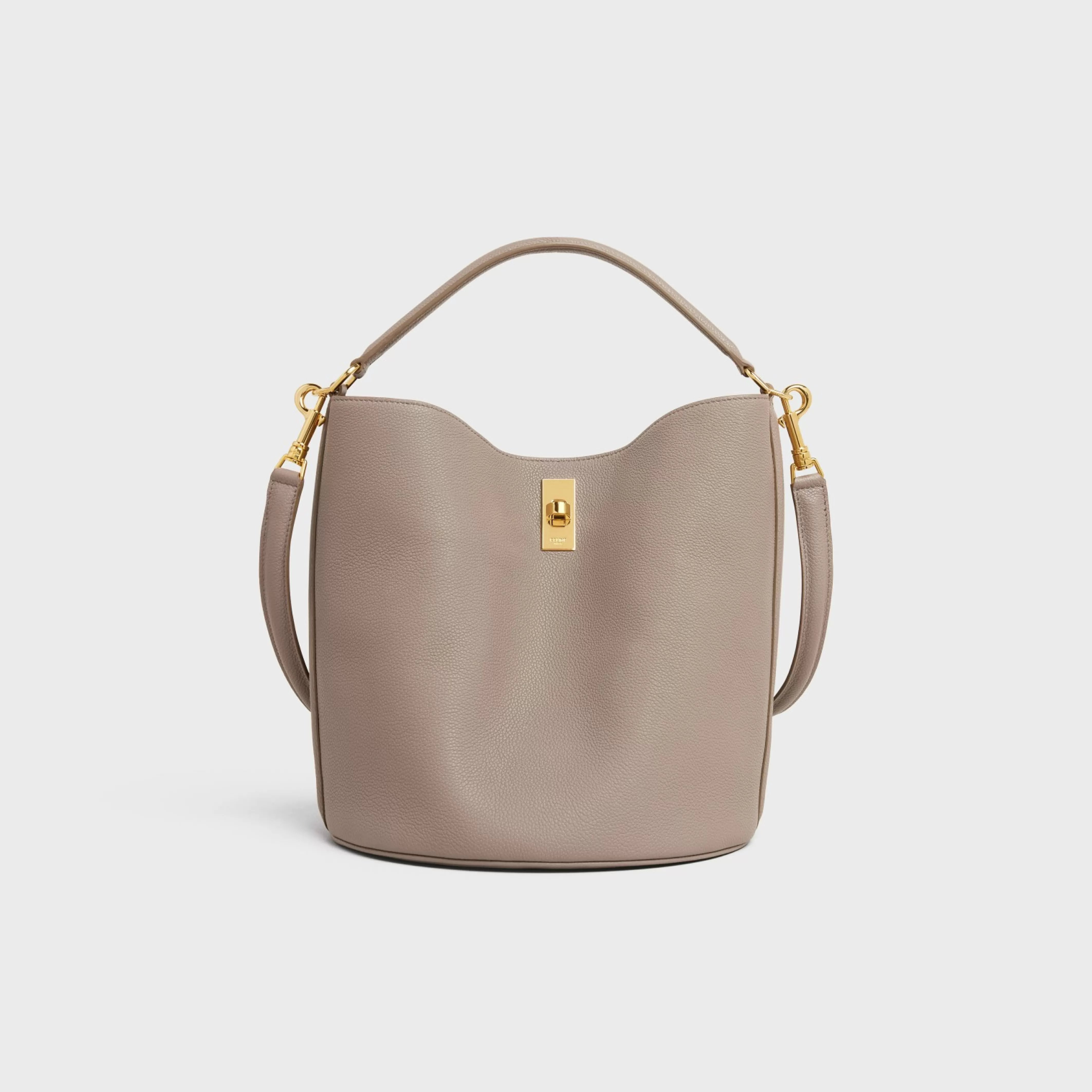 Bucket 16 Bag in Supple Grained Calfskin^CELINE Best