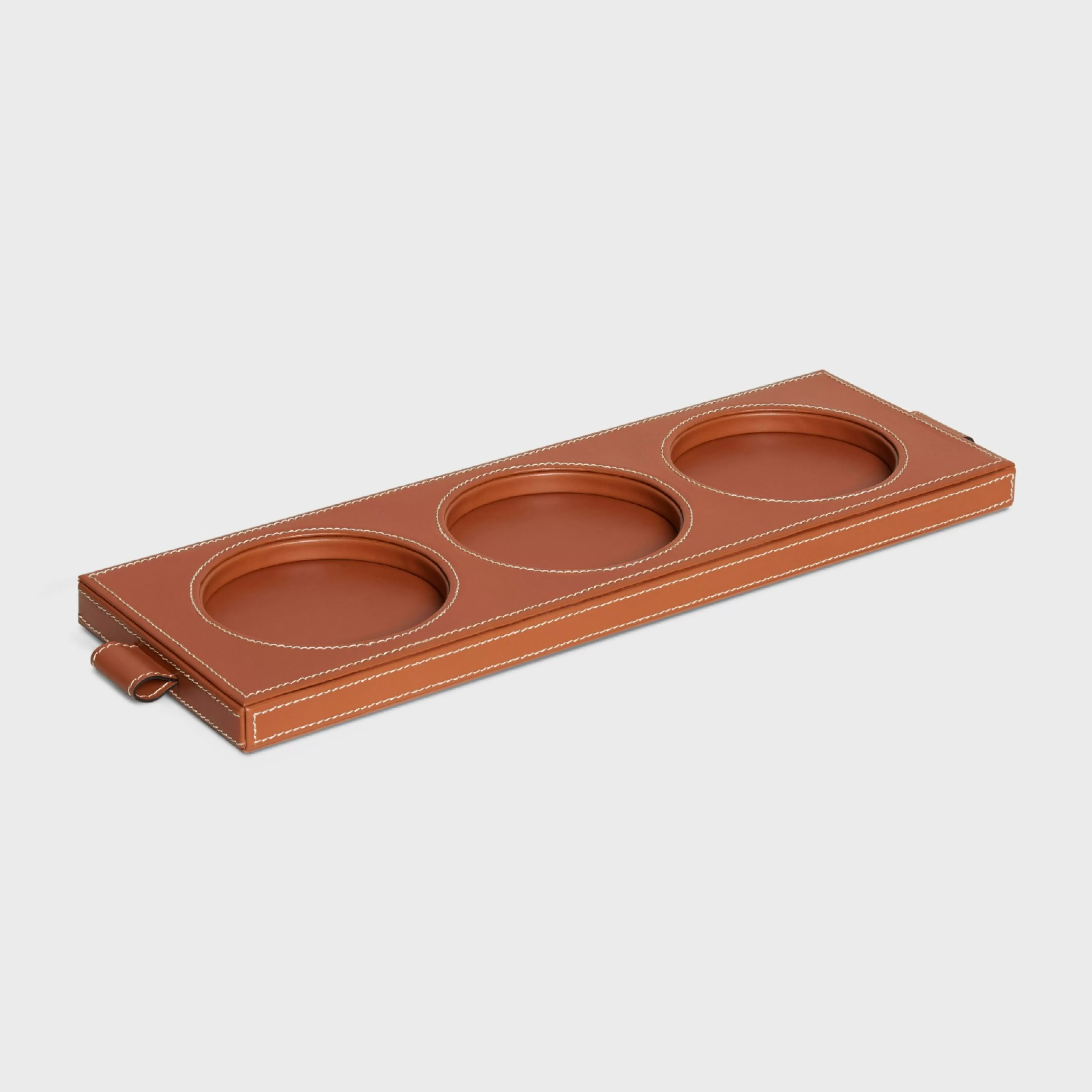 CANDLE TRAY IN SMOOTH CALFSKIN^CELINE Fashion