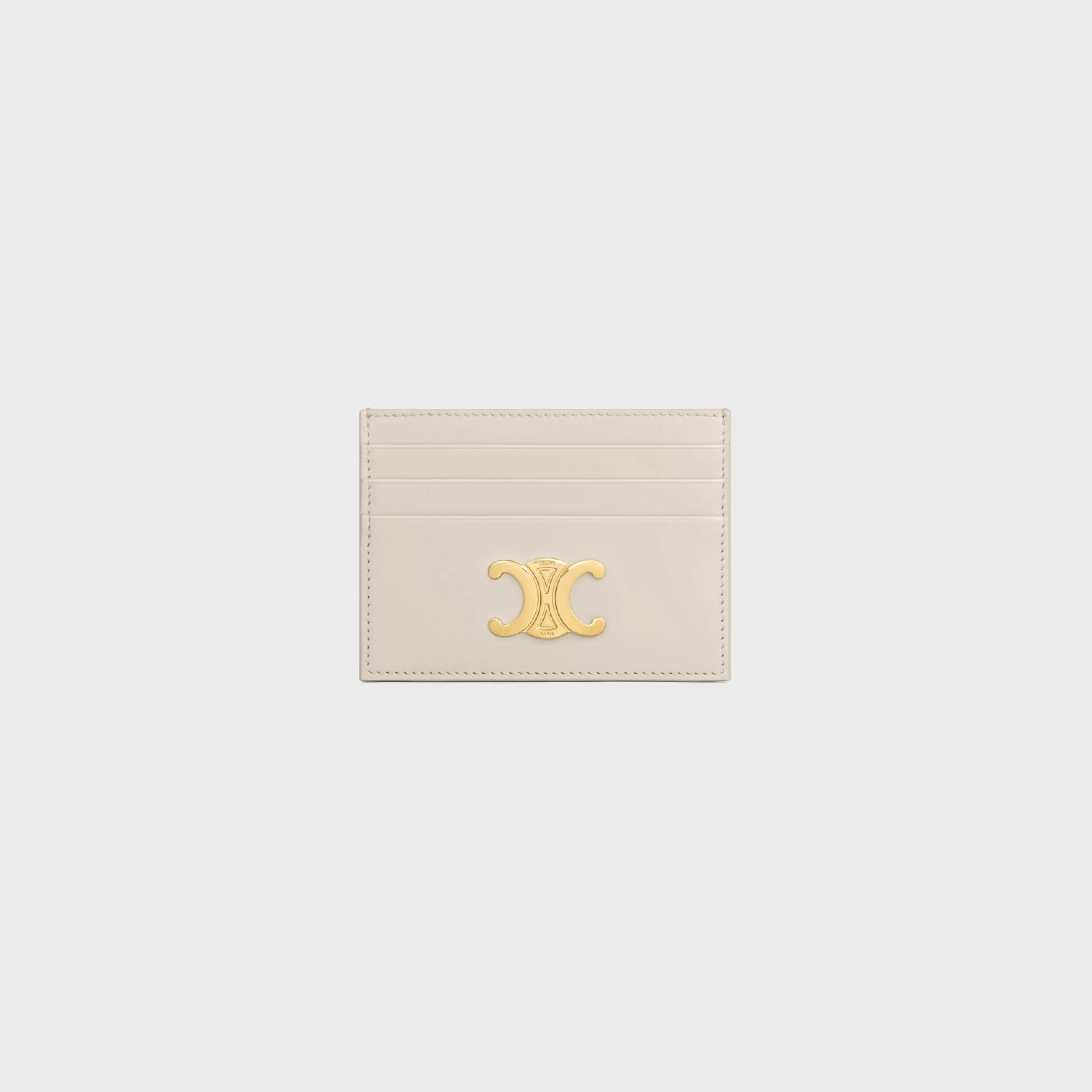 CARD HOLDER TRIOMPHE in Shiny calfskin^CELINE Best