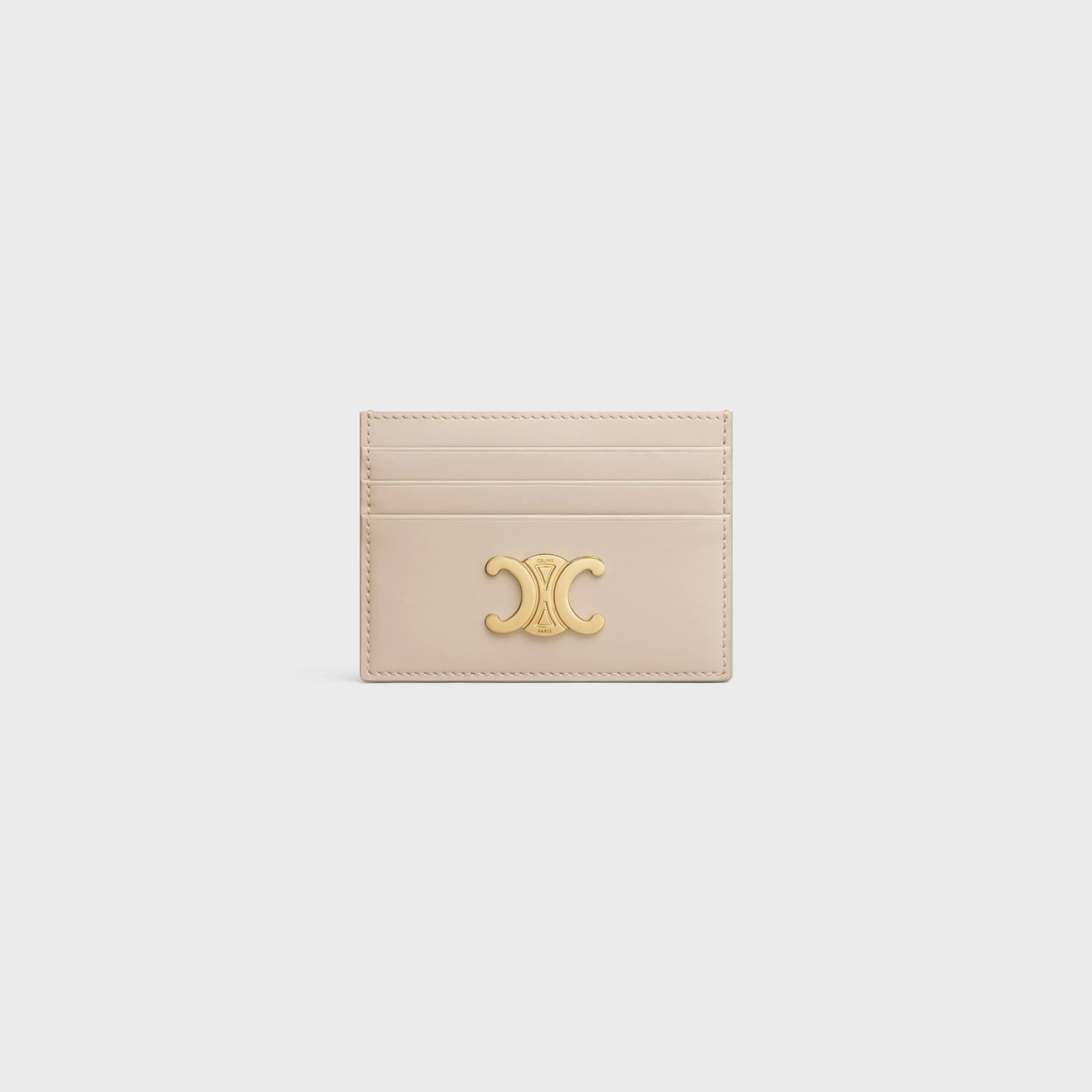 CARD HOLDER TRIOMPHE in Shiny calfskin^CELINE Online