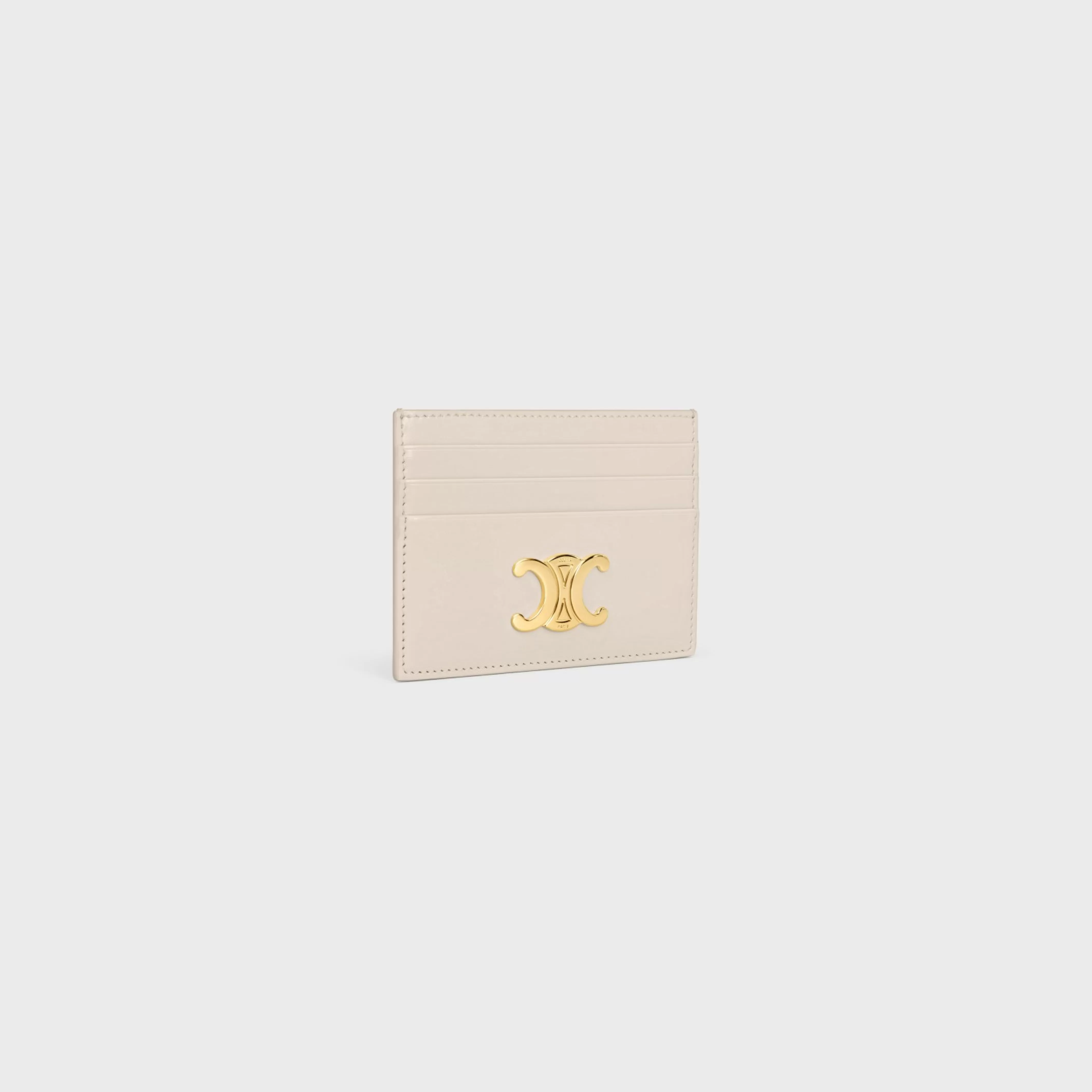 CARD HOLDER TRIOMPHE in Shiny calfskin^CELINE Best