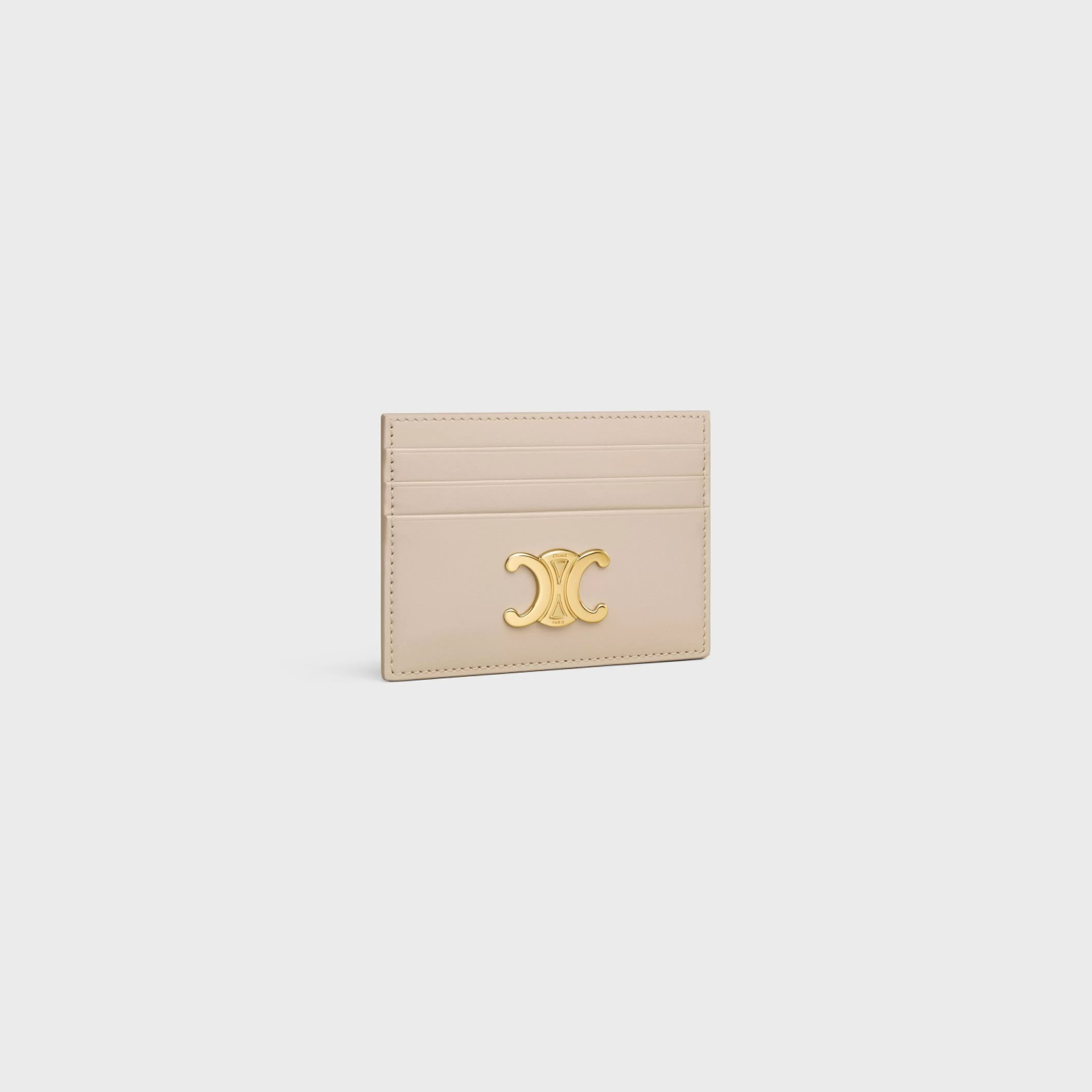 CARD HOLDER TRIOMPHE in Shiny calfskin^CELINE Online