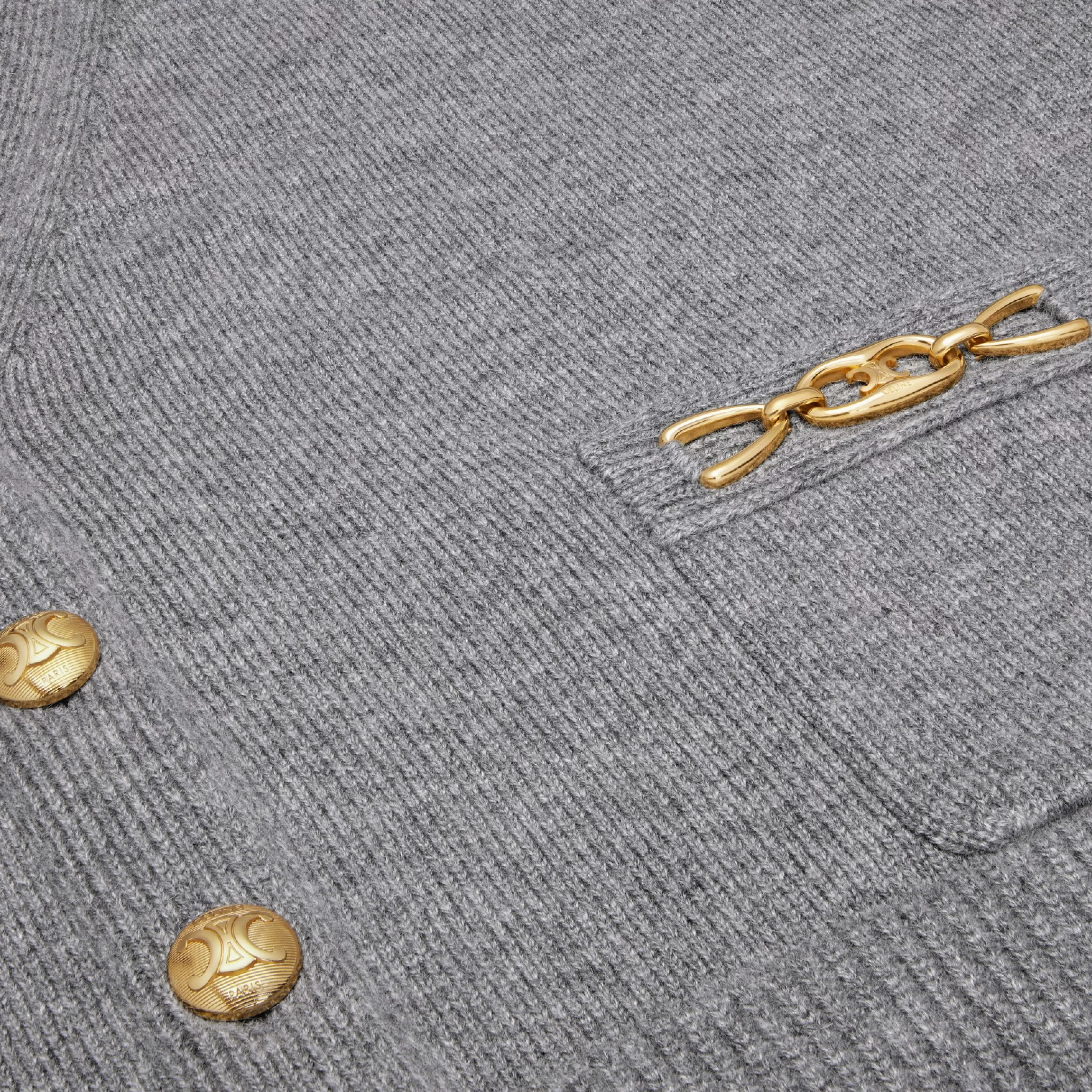 cardigan with gourmettes in heritage cashmere^CELINE Best