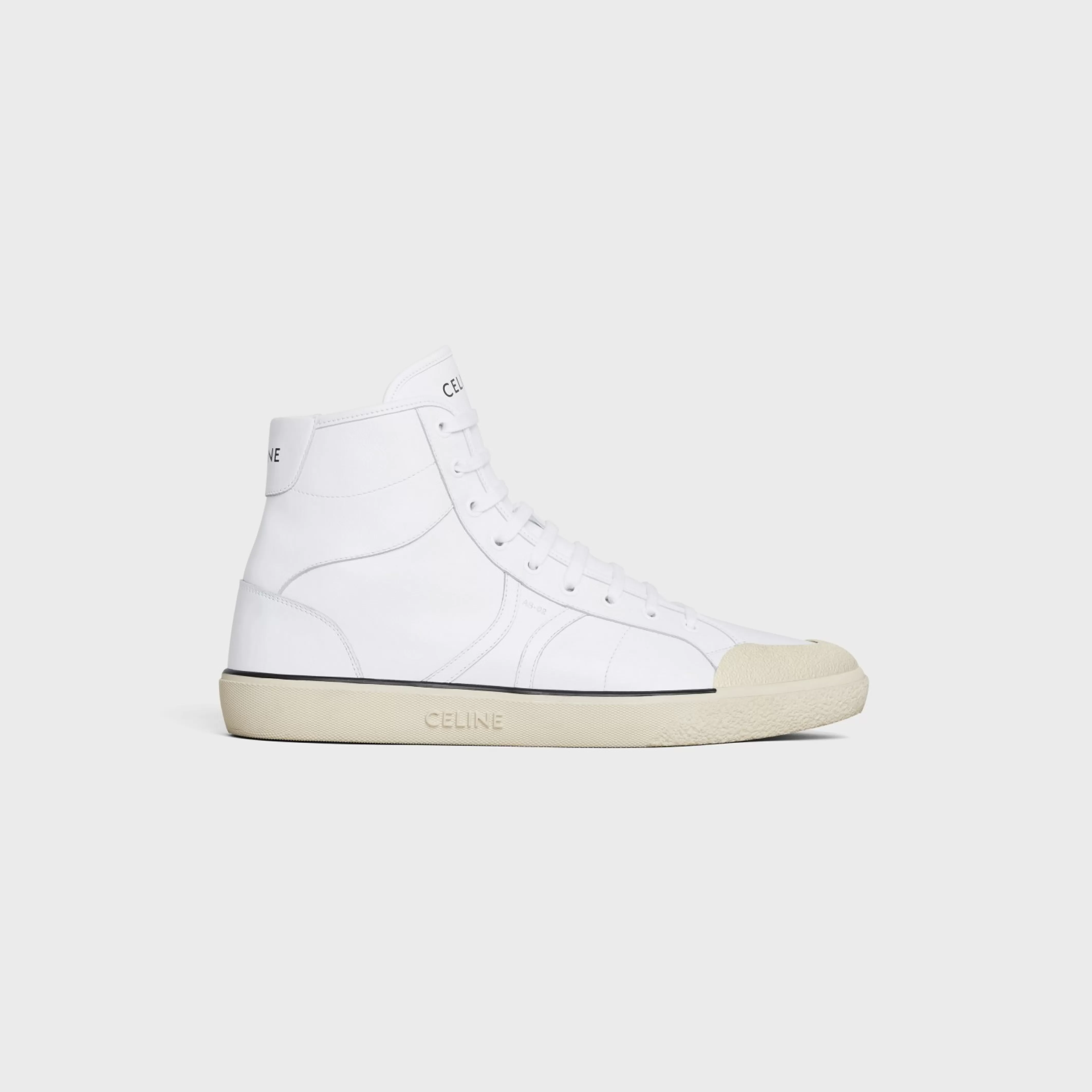 ALAN AS-02 MID LOW LACE-UP SNEAKER in CALFSKIN^CELINE Sale