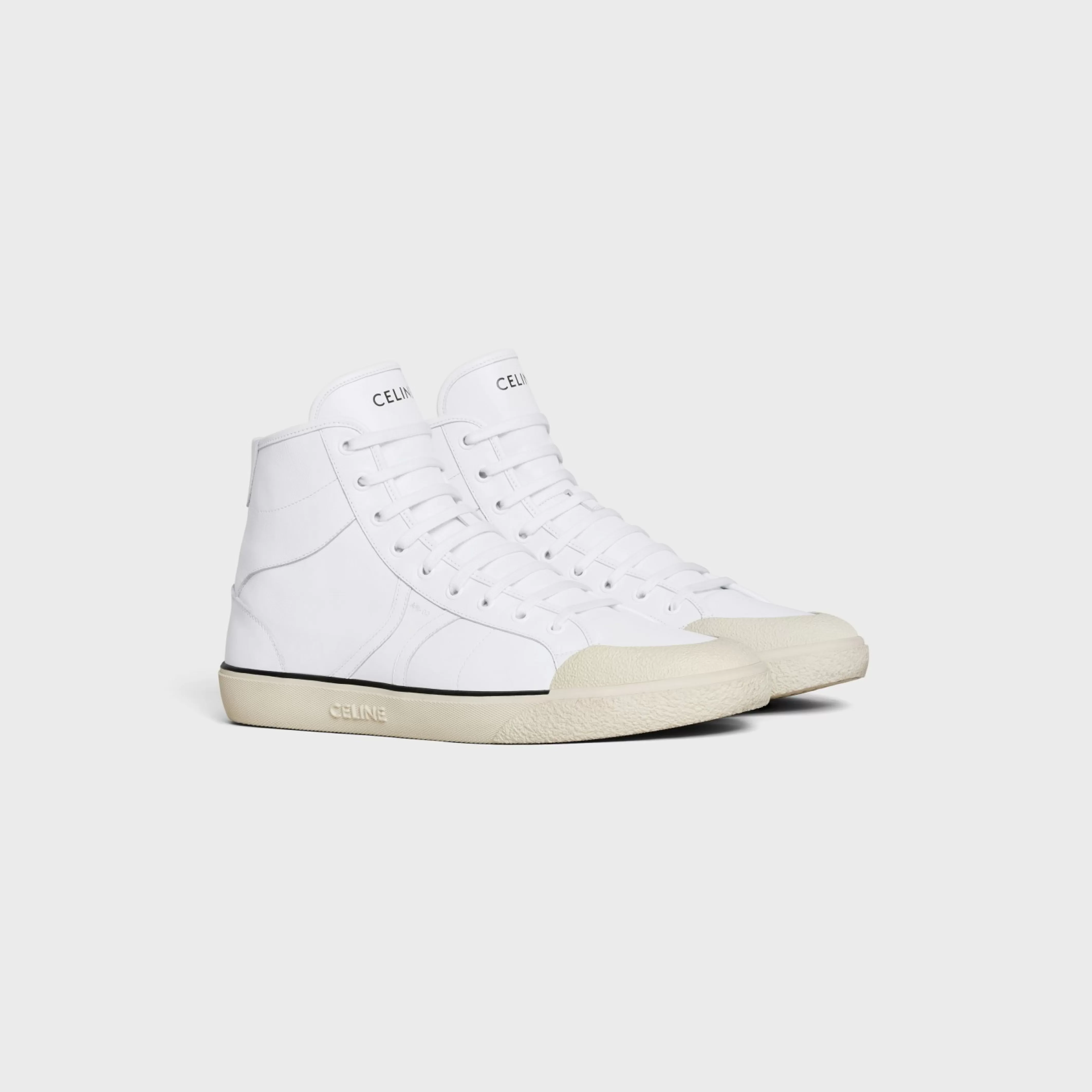 ALAN AS-02 MID LOW LACE-UP SNEAKER in CALFSKIN^CELINE Sale