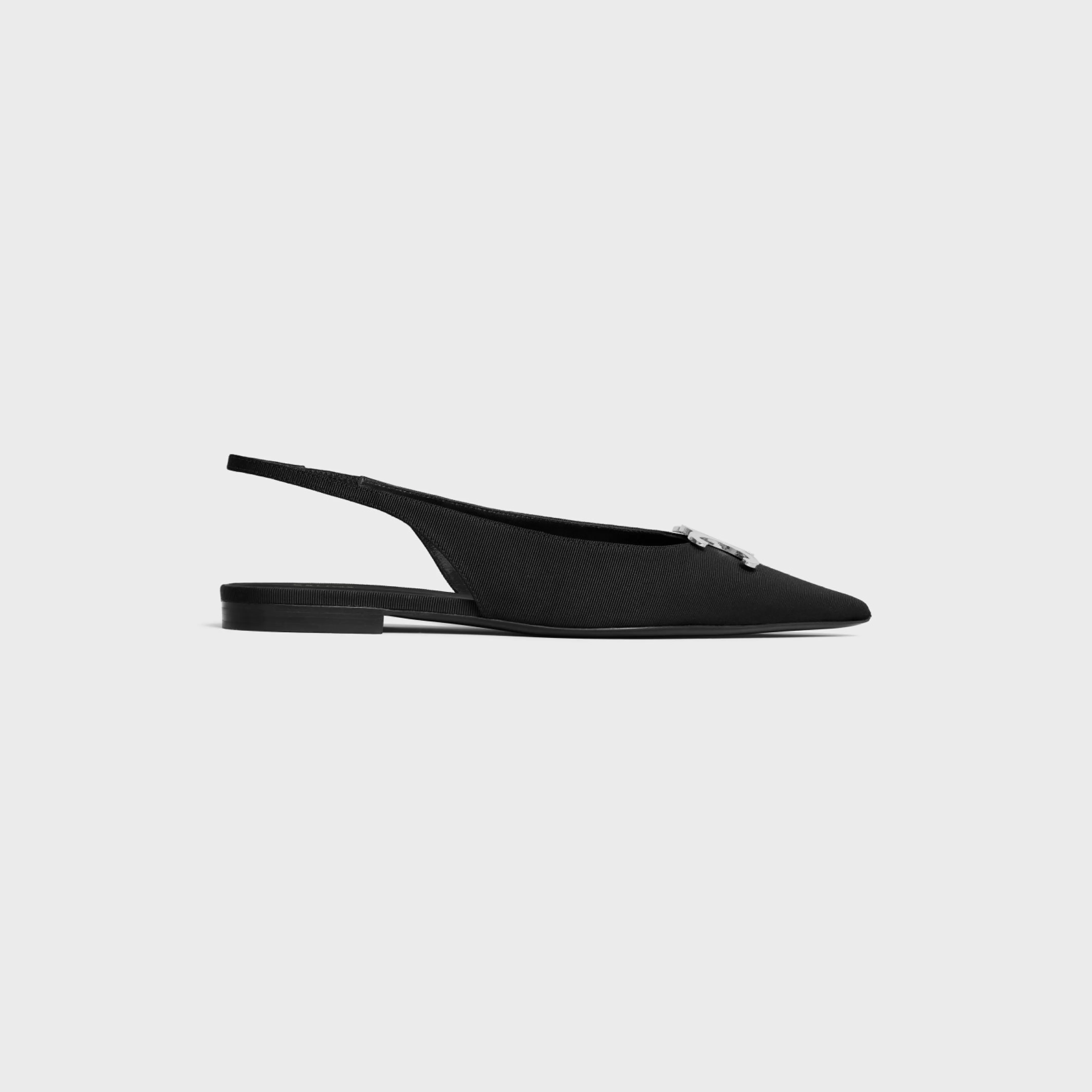 ALMA TRIOMPHE FLAT SLINGBACK in GROS-GRAIN^CELINE Online