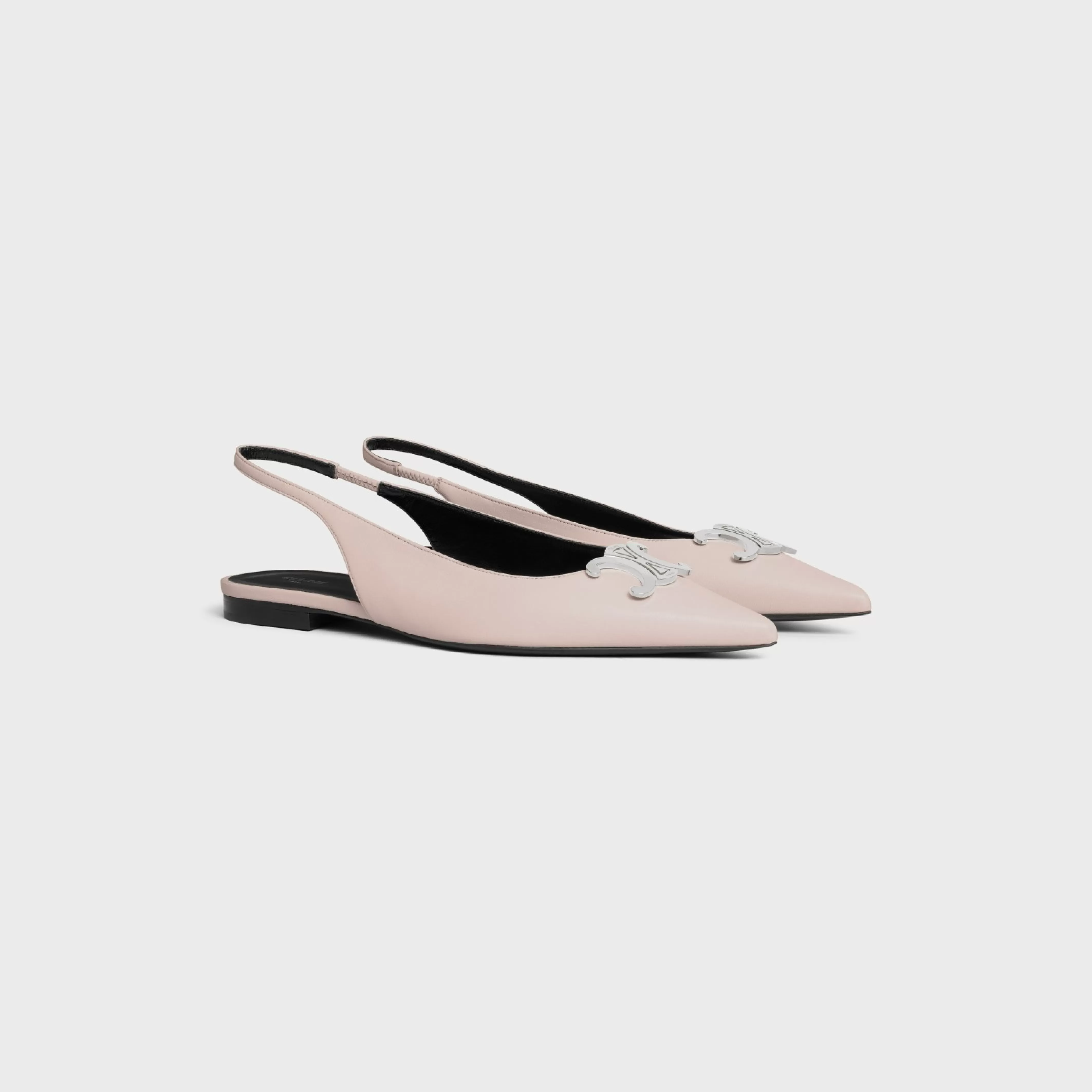 ALMA TRIOMPHE FLAT SLINGBACK in LAMBSKIN^CELINE Shop