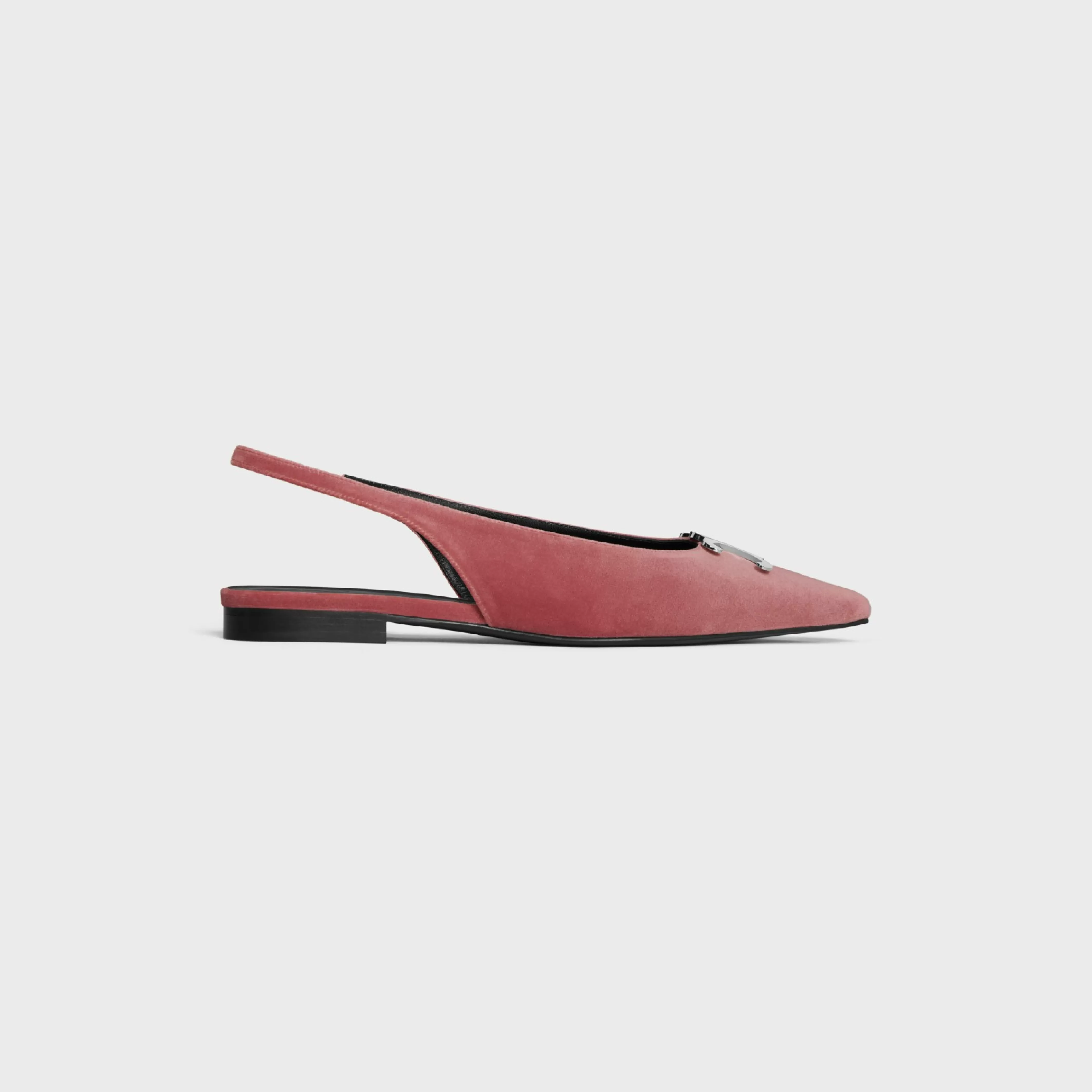 ALMA TRIOMPHE FLAT SLINGBACK in VELVET^CELINE Clearance