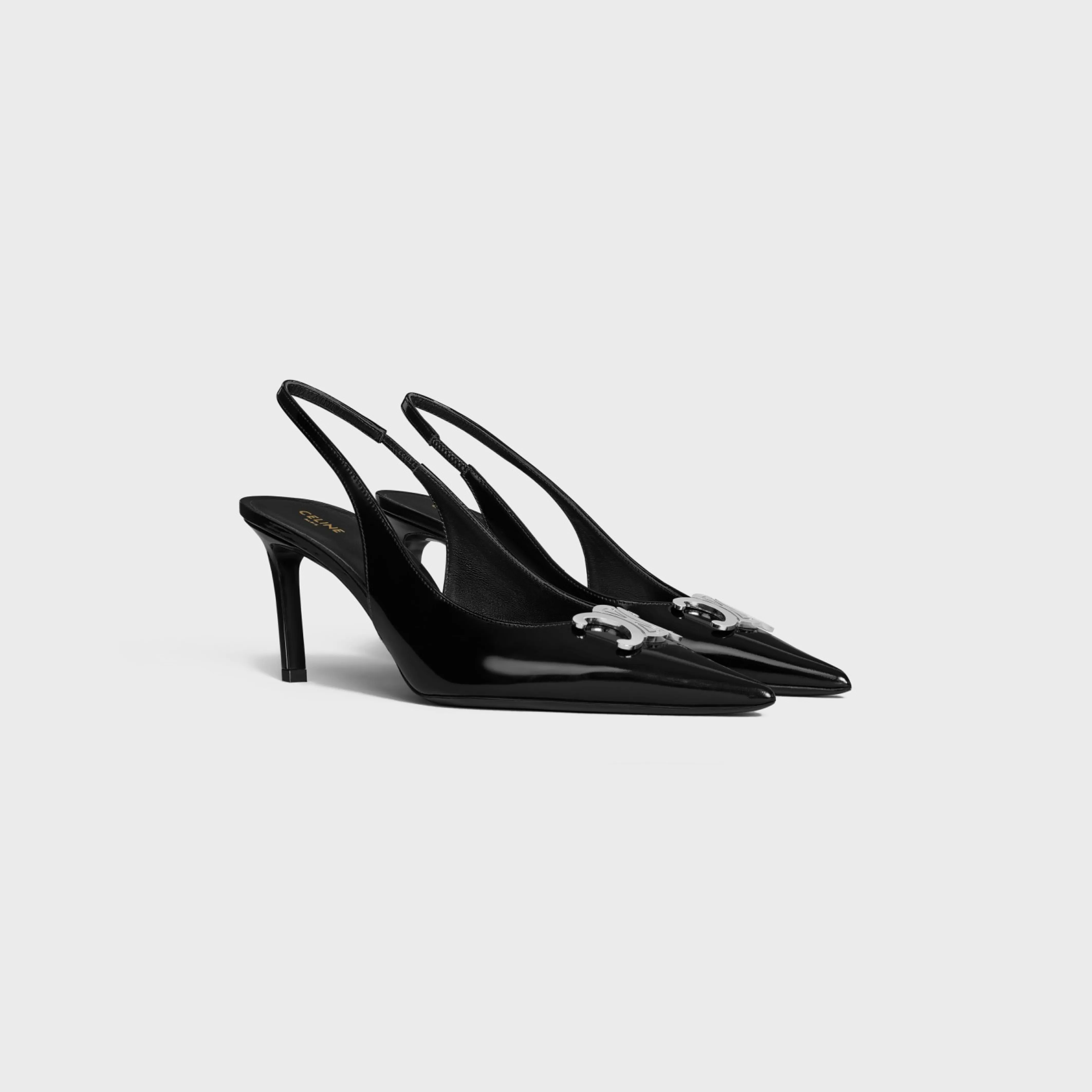 ALMA TRIOMPHE SLINGBACK in GLOSSY CALFSKIN^CELINE Online