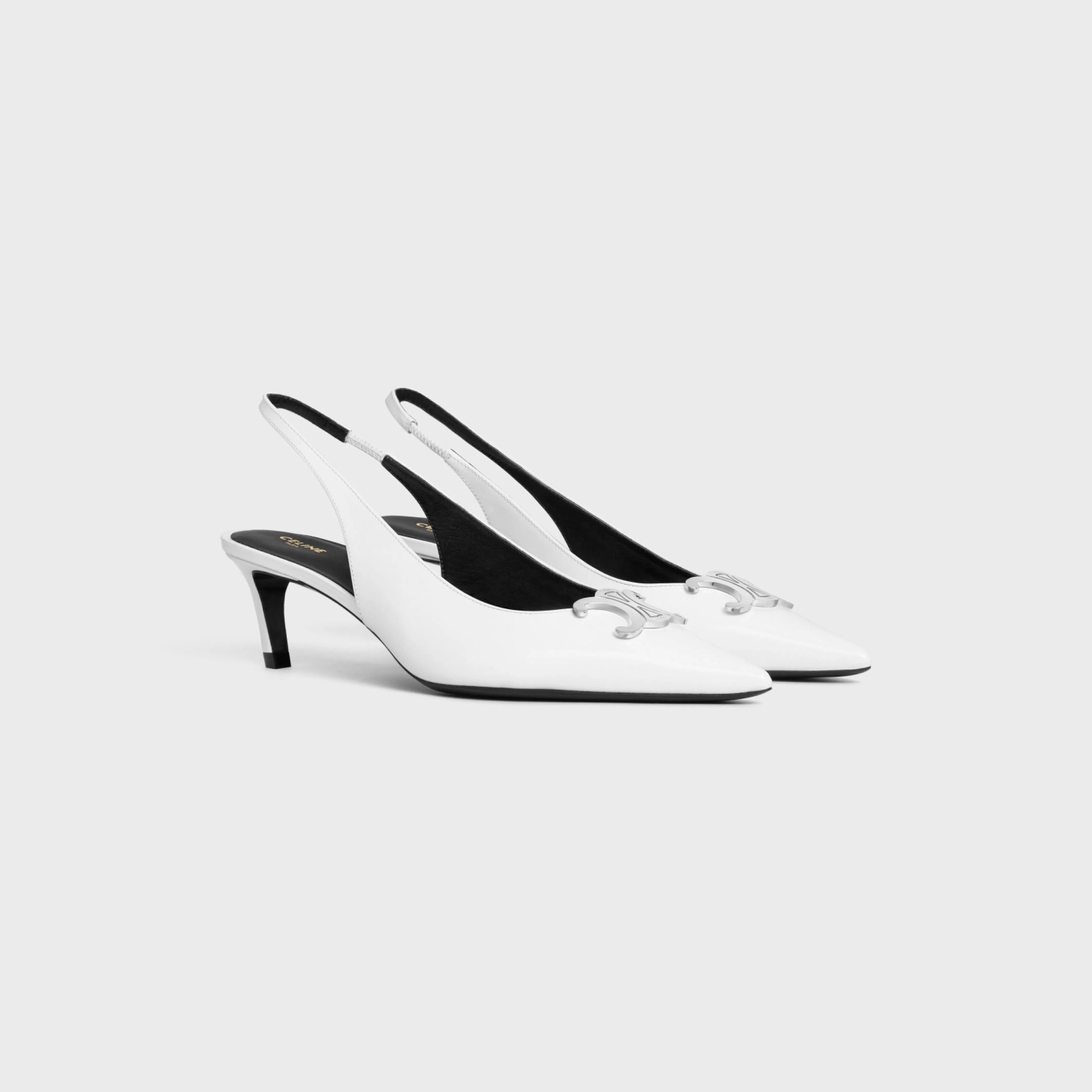 ALMA TRIOMPHE SLINGBACK in GLOSSY CALFSKIN^CELINE Clearance