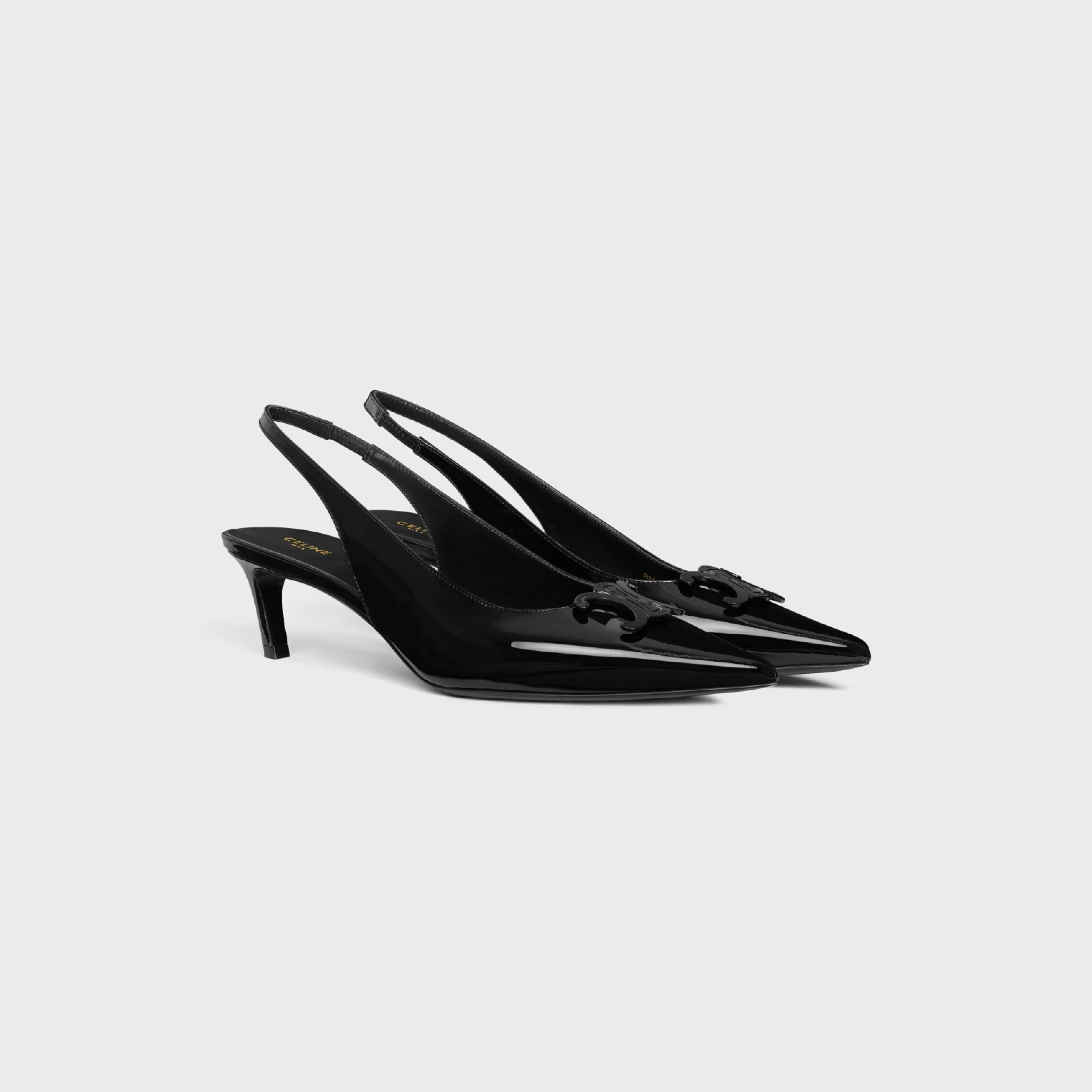 ALMA TRIOMPHE SLINGBACK in PATENT CALFSKIN^CELINE Store