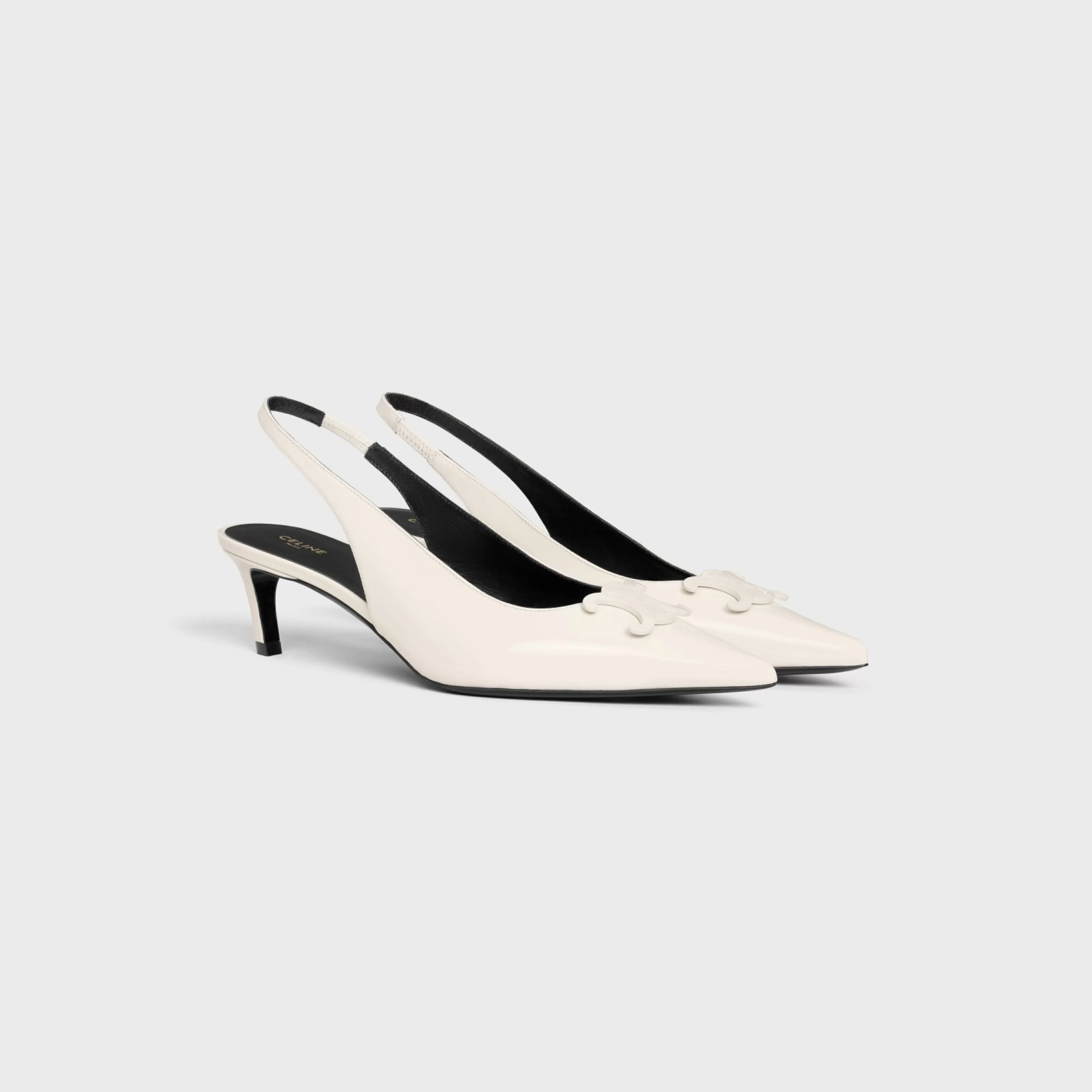 ALMA TRIOMPHE SLINGBACK in PATENT CALFSKIN^CELINE Fashion