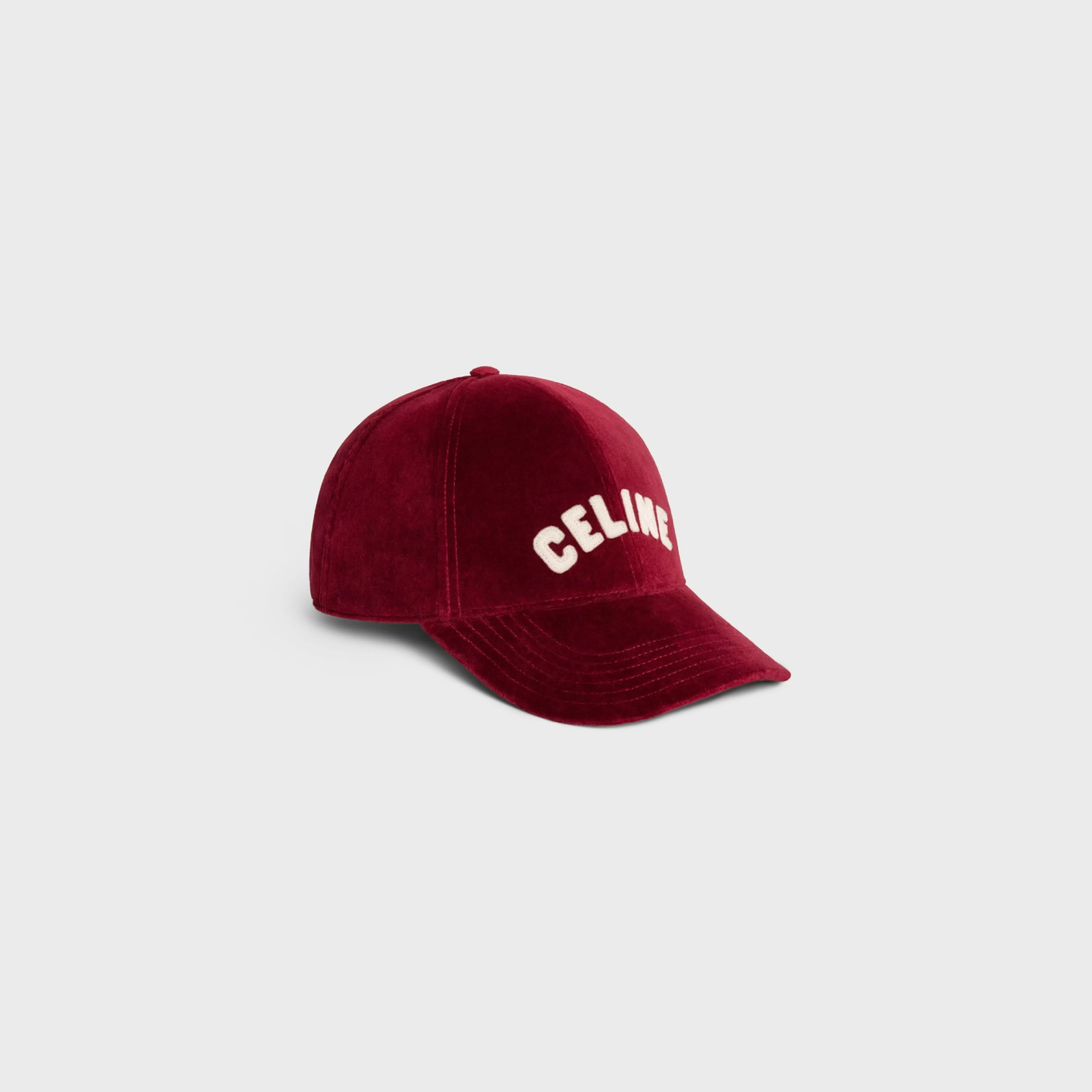 baseball cap in cotton velvet^CELINE Clearance