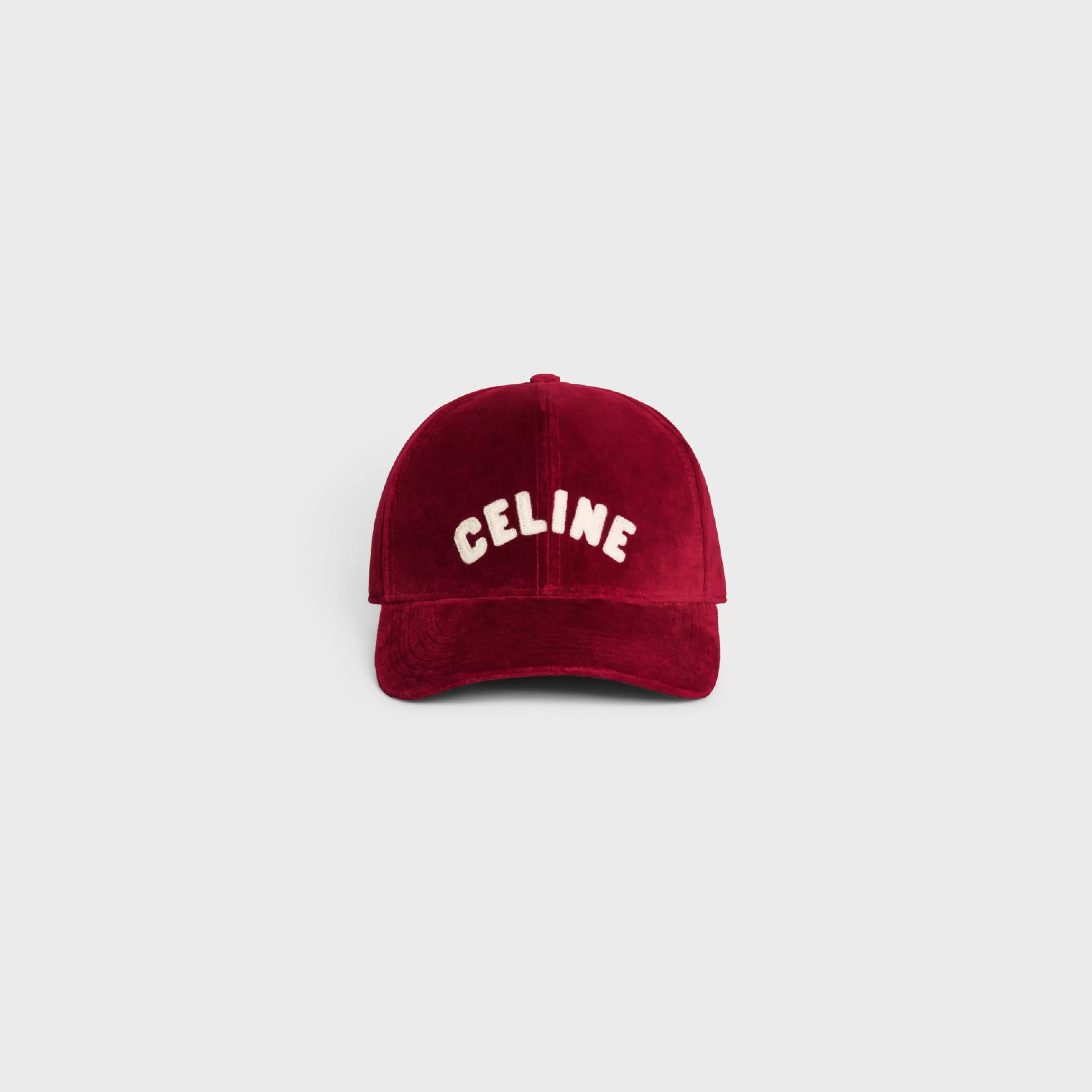 baseball cap in cotton velvet^CELINE Clearance