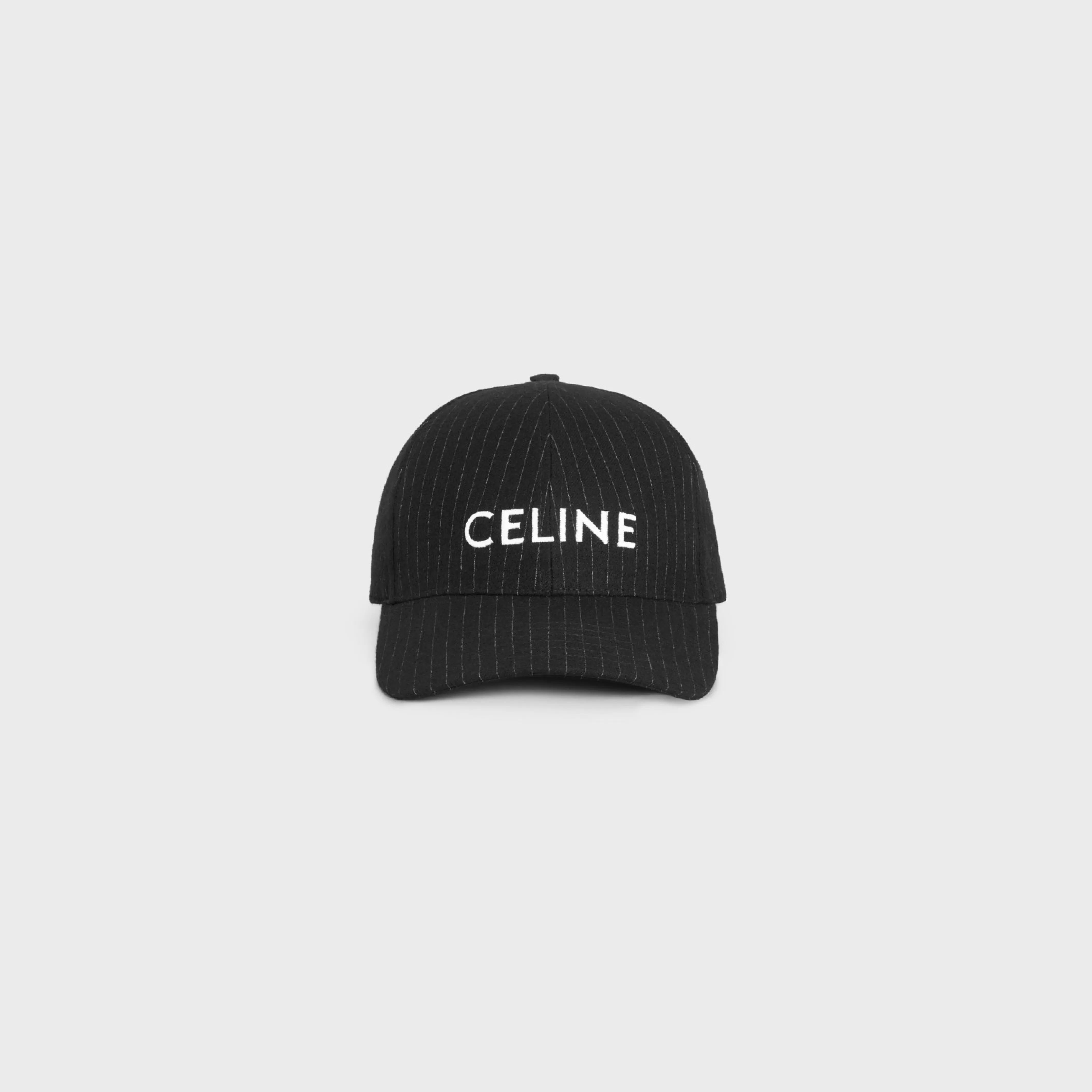 baseball cap in flannel^CELINE Cheap