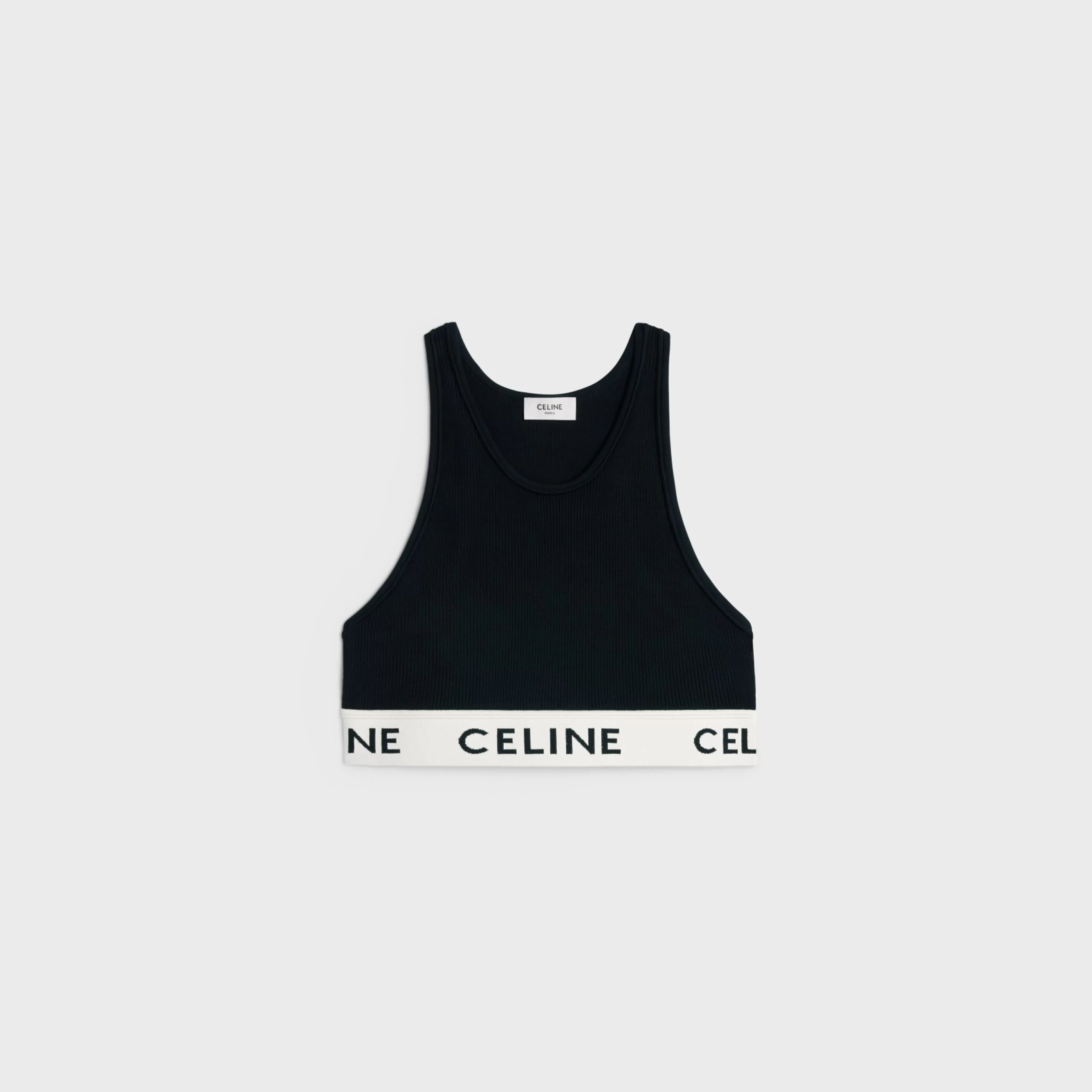 bra in athletic knit^CELINE Sale