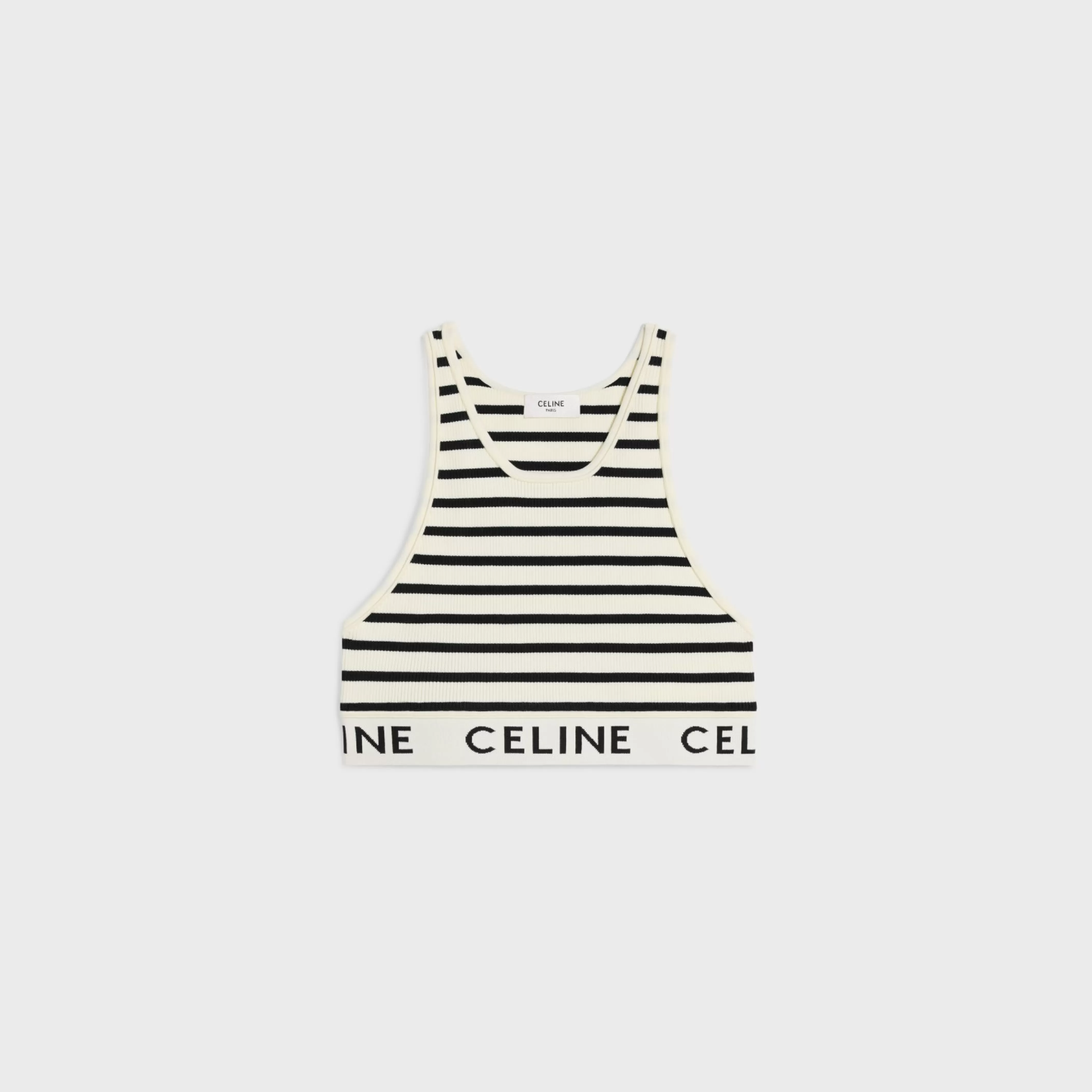 bra in athletic knit^CELINE Online