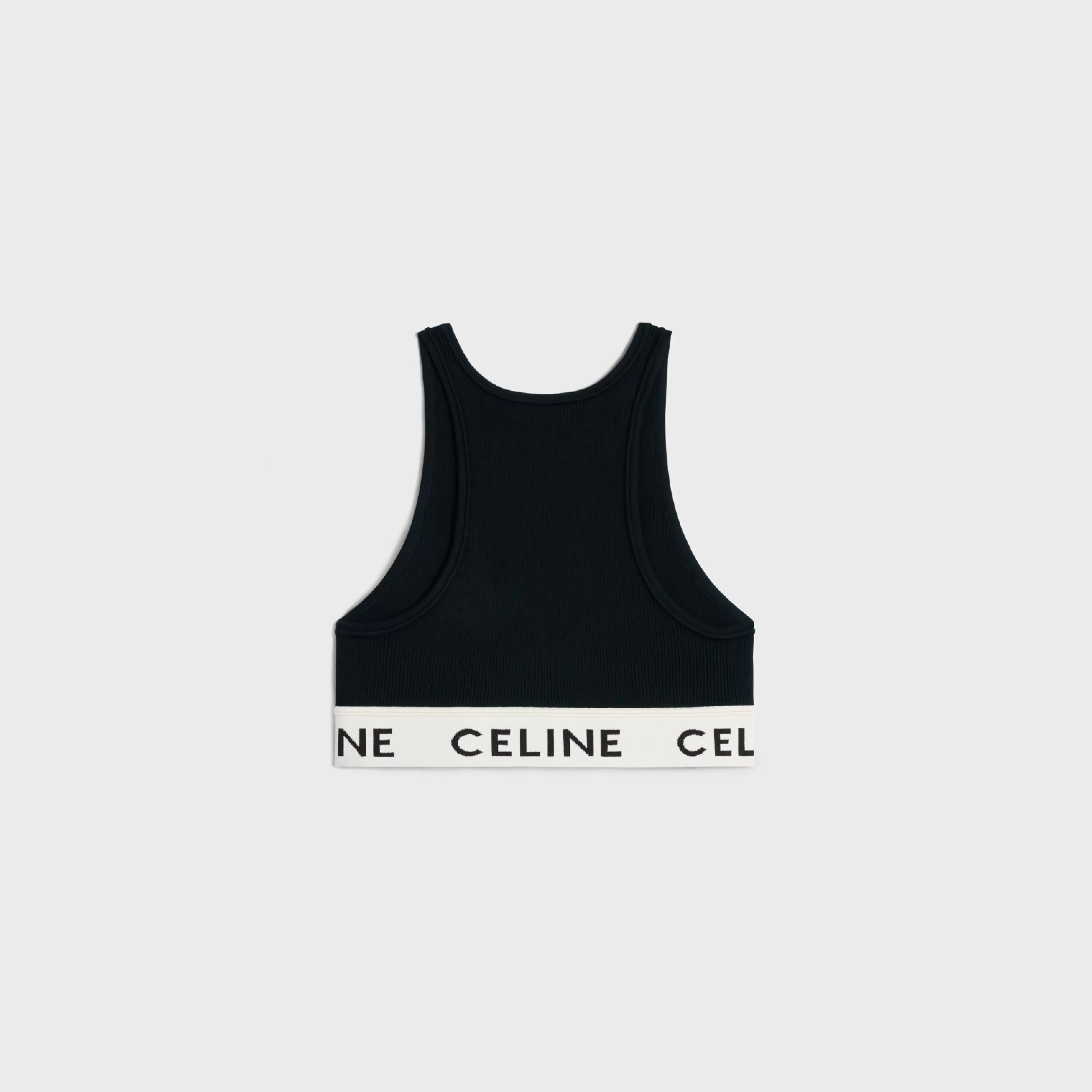 bra in athletic knit^CELINE Sale