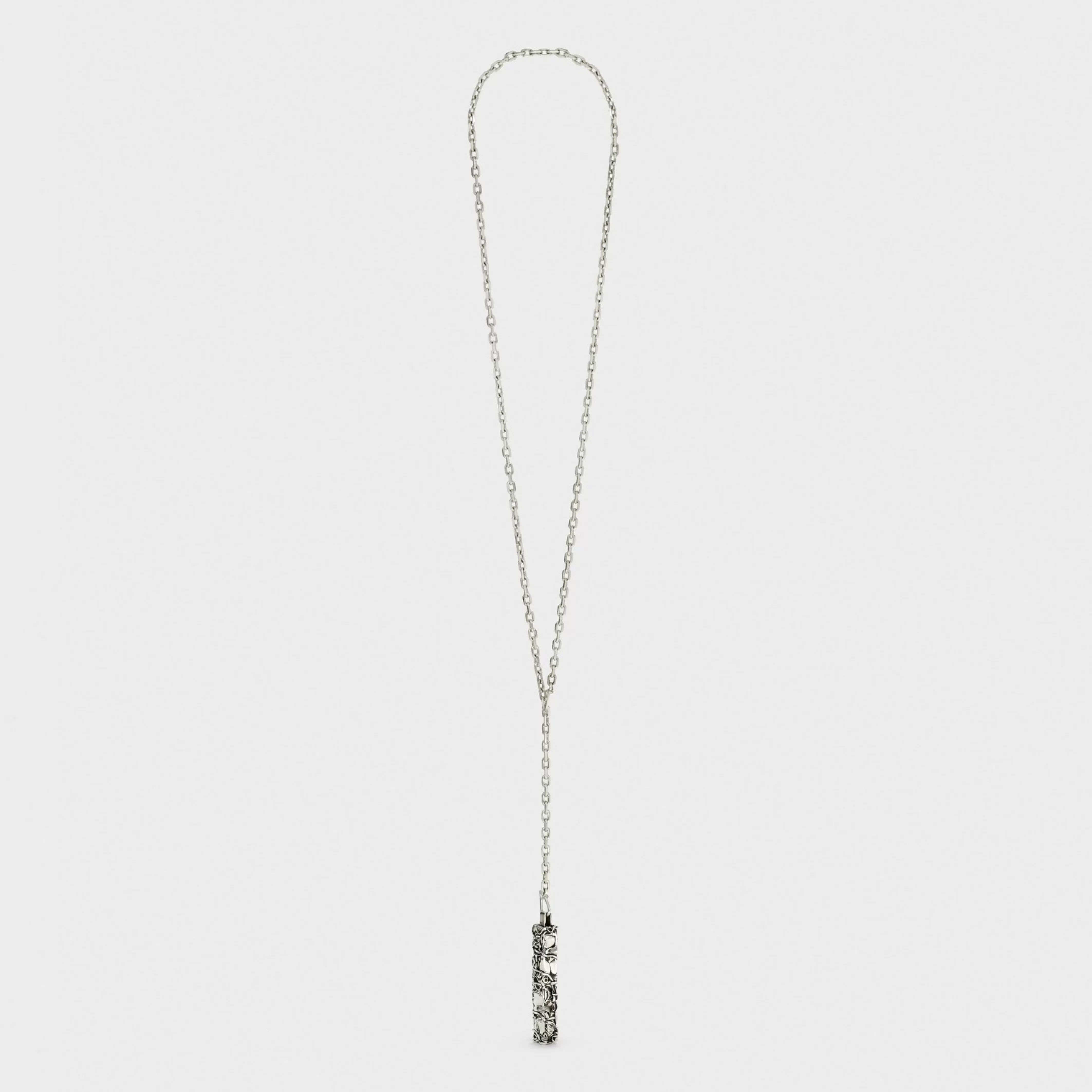 César Project Compression Necklace in Sterling Silver^CELINE Discount