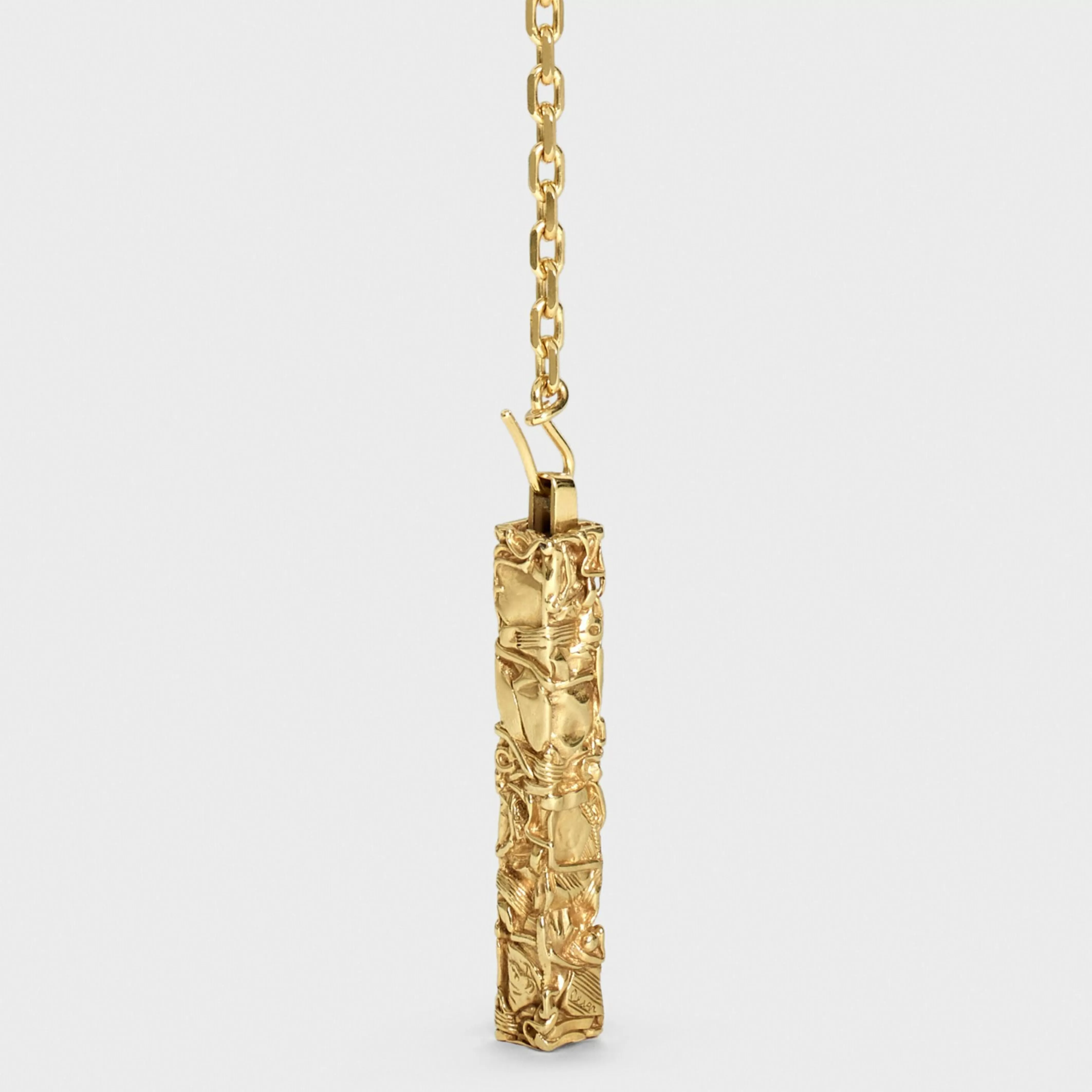 César Project Compression Necklace in Vermeil^CELINE Cheap