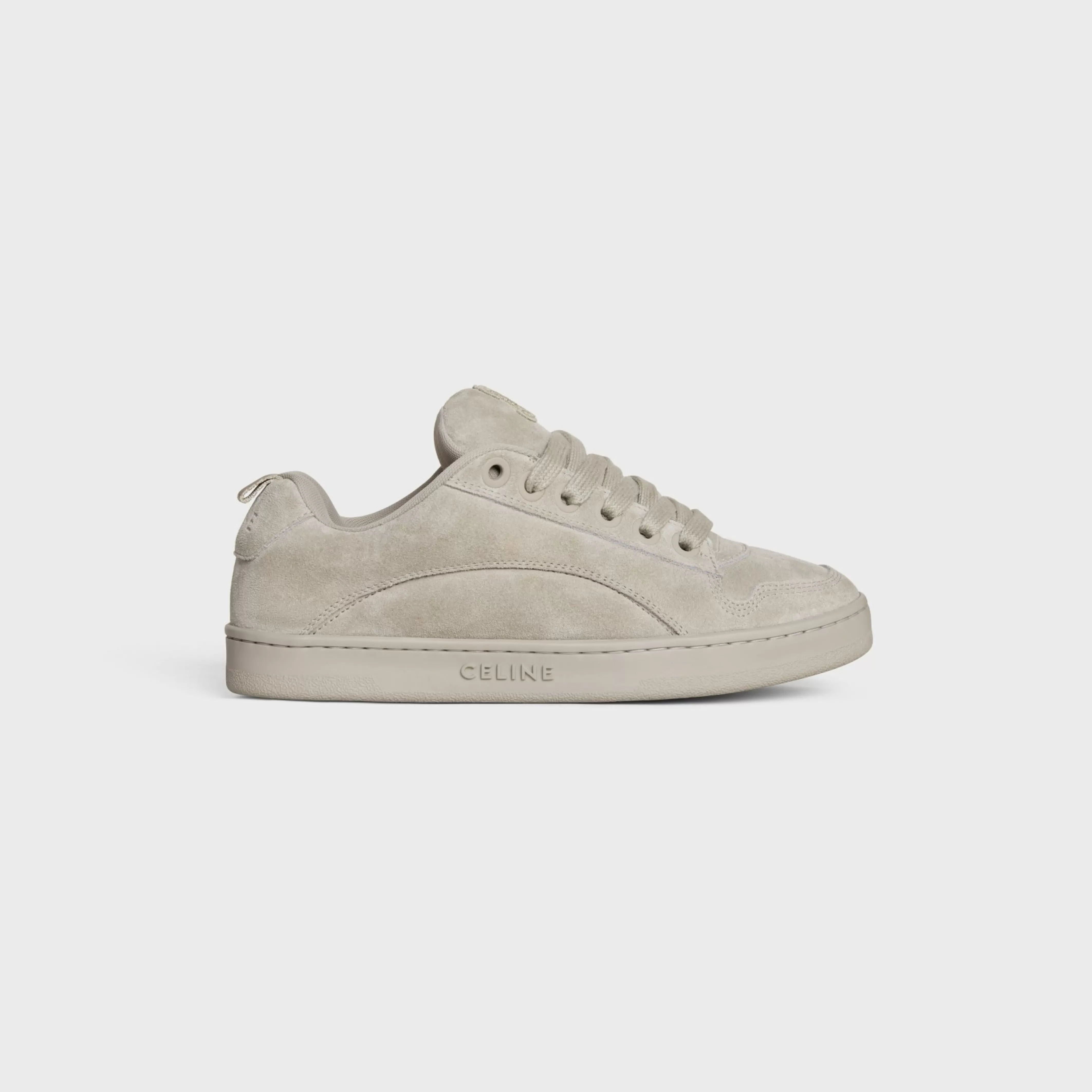 HUNTINGTON LOW TOP SNEAKERS in SUEDE CALFSKIN AND MESH^CELINE Best Sale