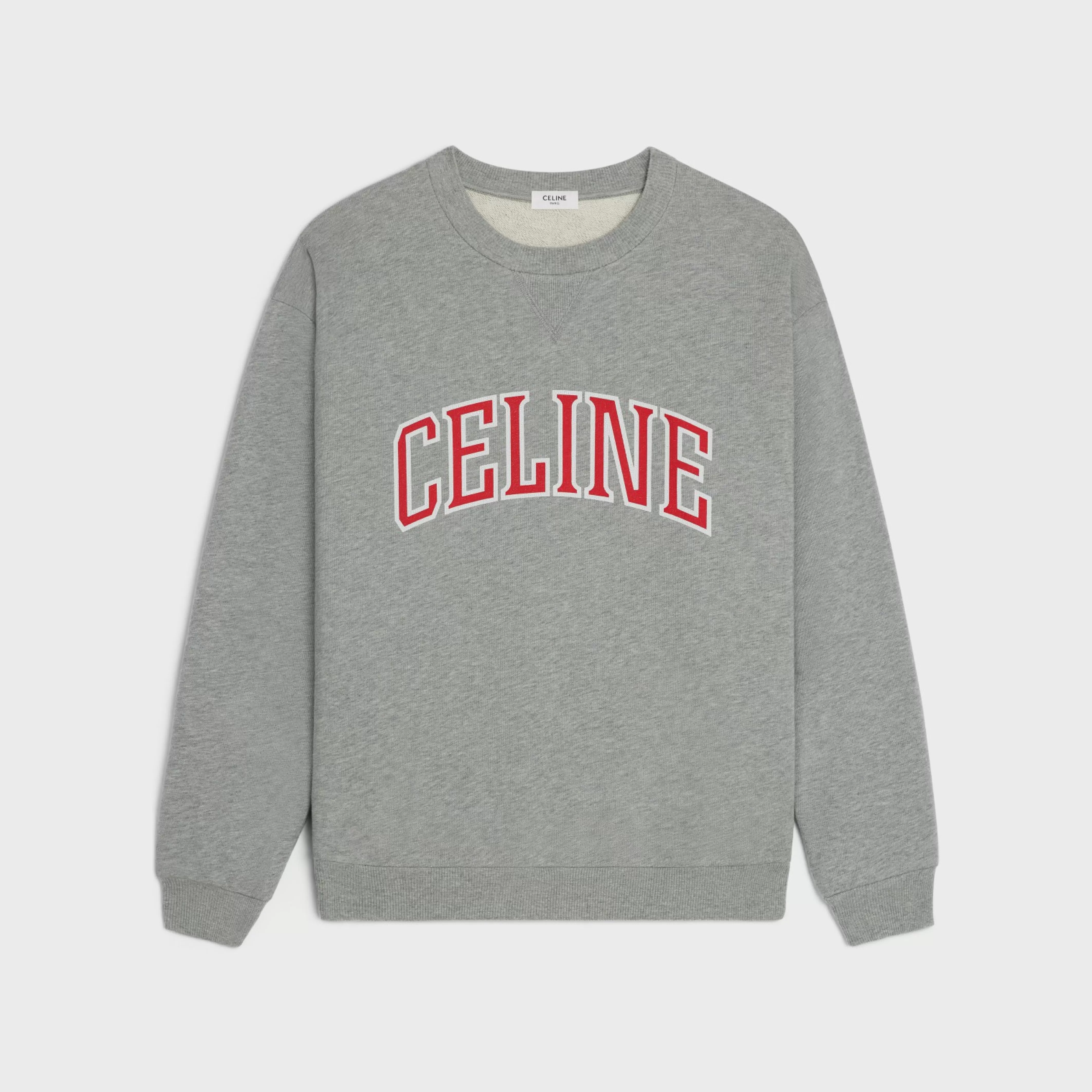 loose sweatshirt in COTTON FLEECE^CELINE Best