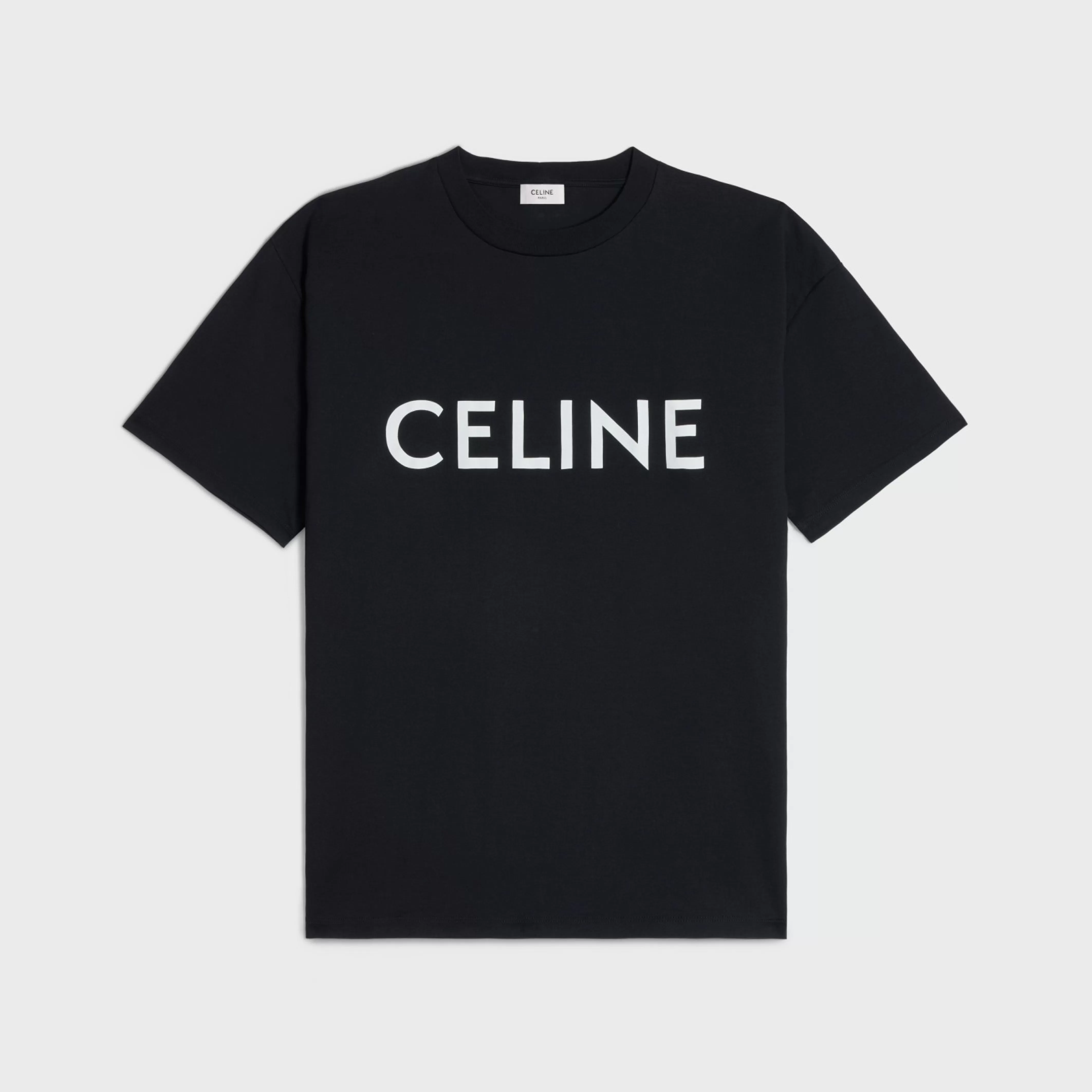 LOOSE T-SHIRT IN COTTON JERSEY^CELINE Discount