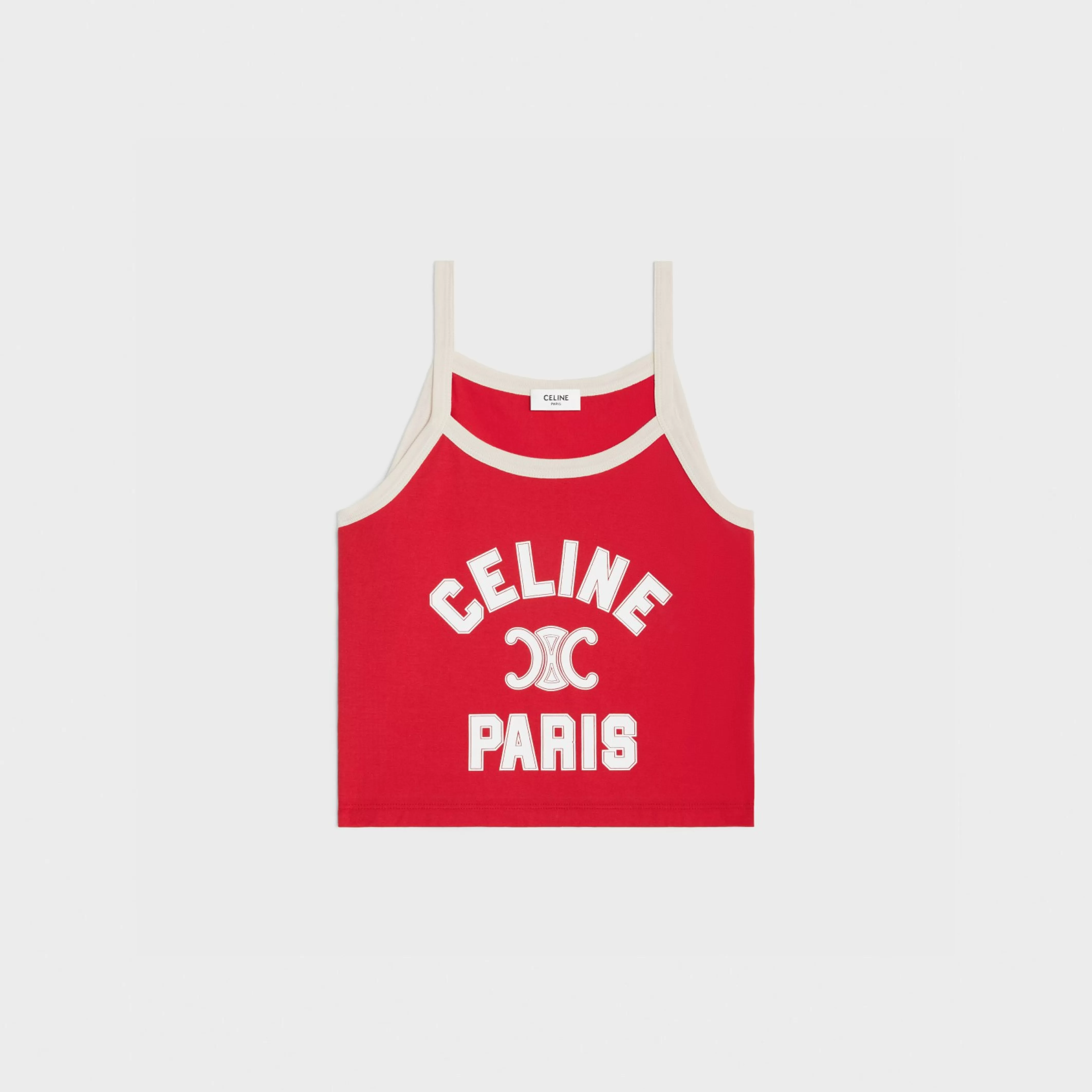 paris tank top in cotton jersey^CELINE Discount