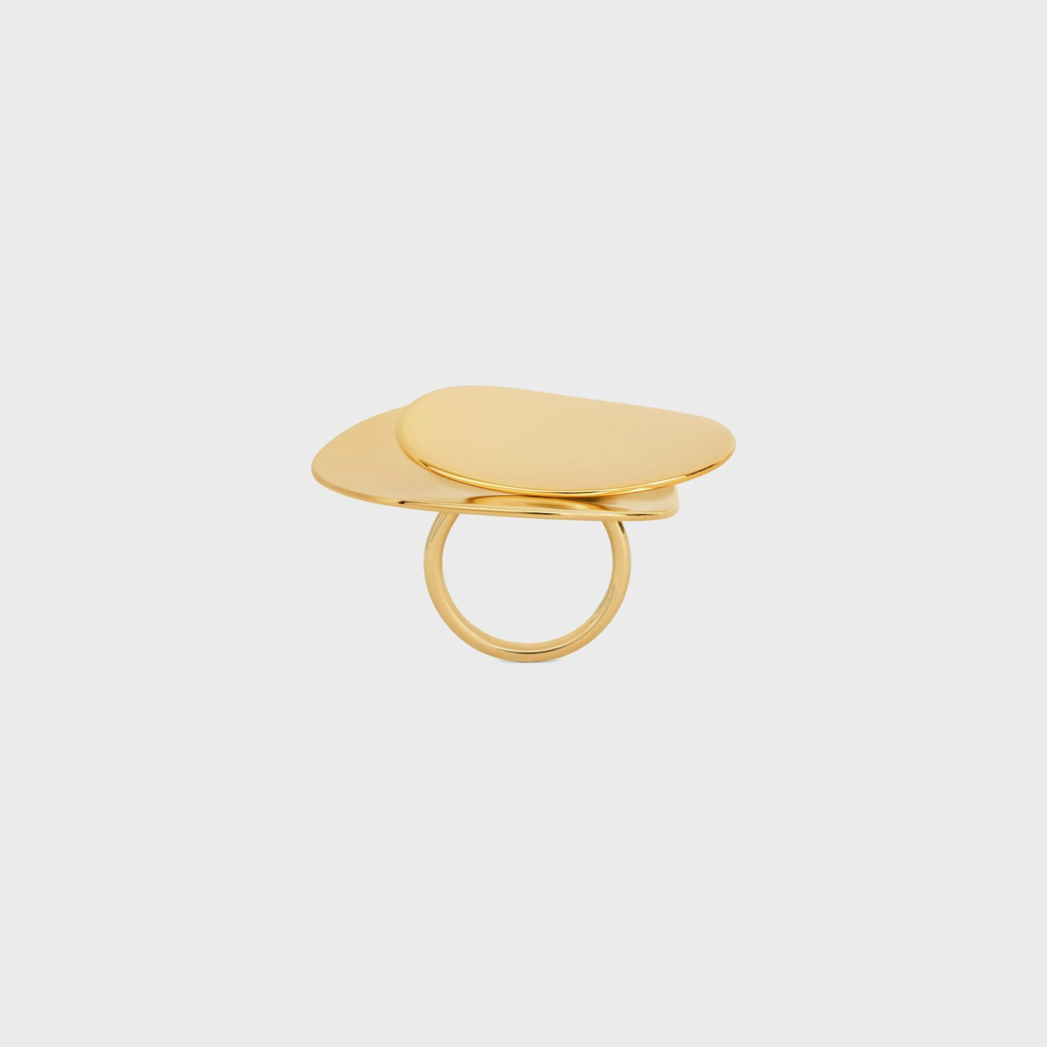 Petale Ring in Brass with Gold Finish^CELINE Outlet