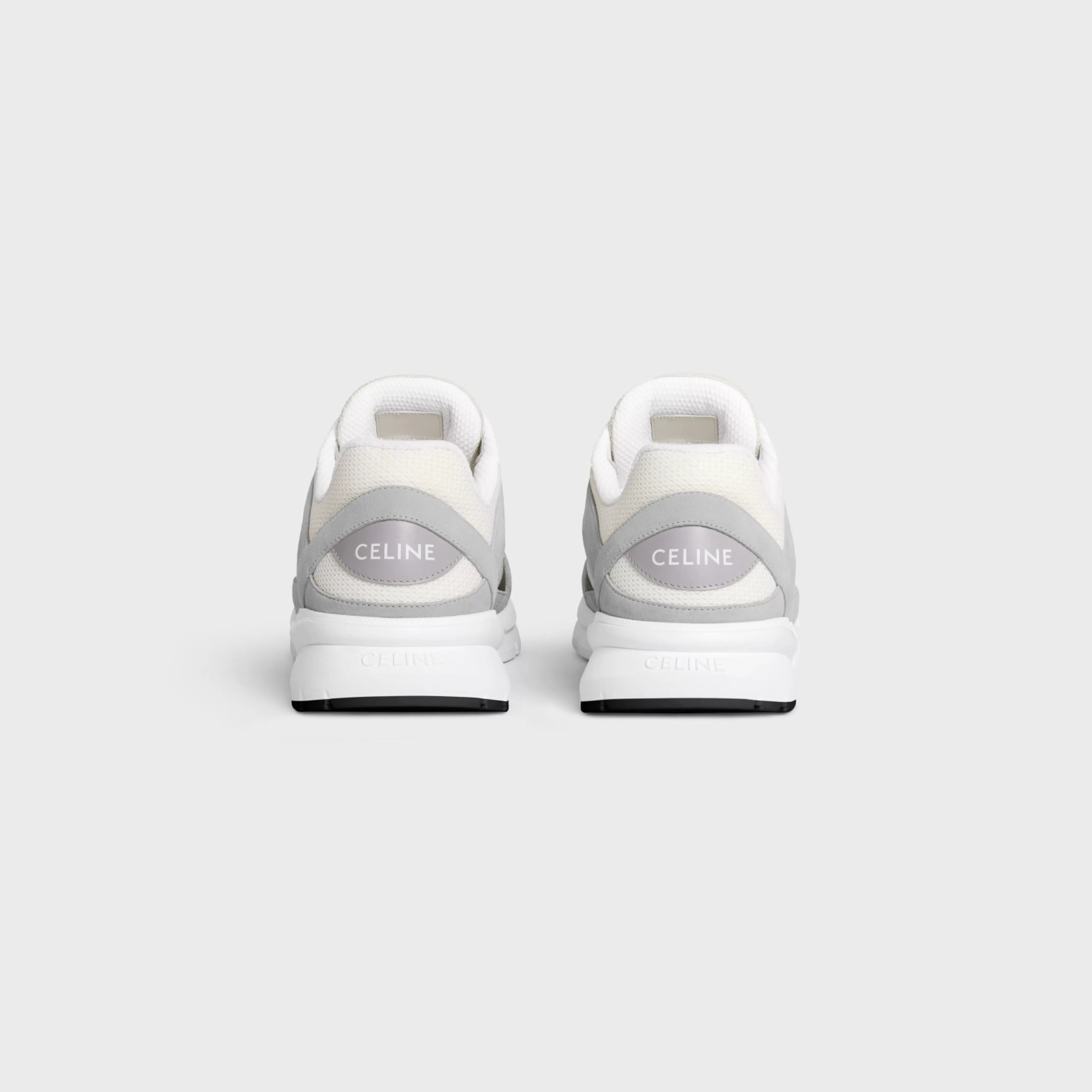 RUNNER CR-03 LOW LACE-UP SNEAKER in MESH, SUEDE CALFSKIN AND CALFSKIN^CELINE Best Sale