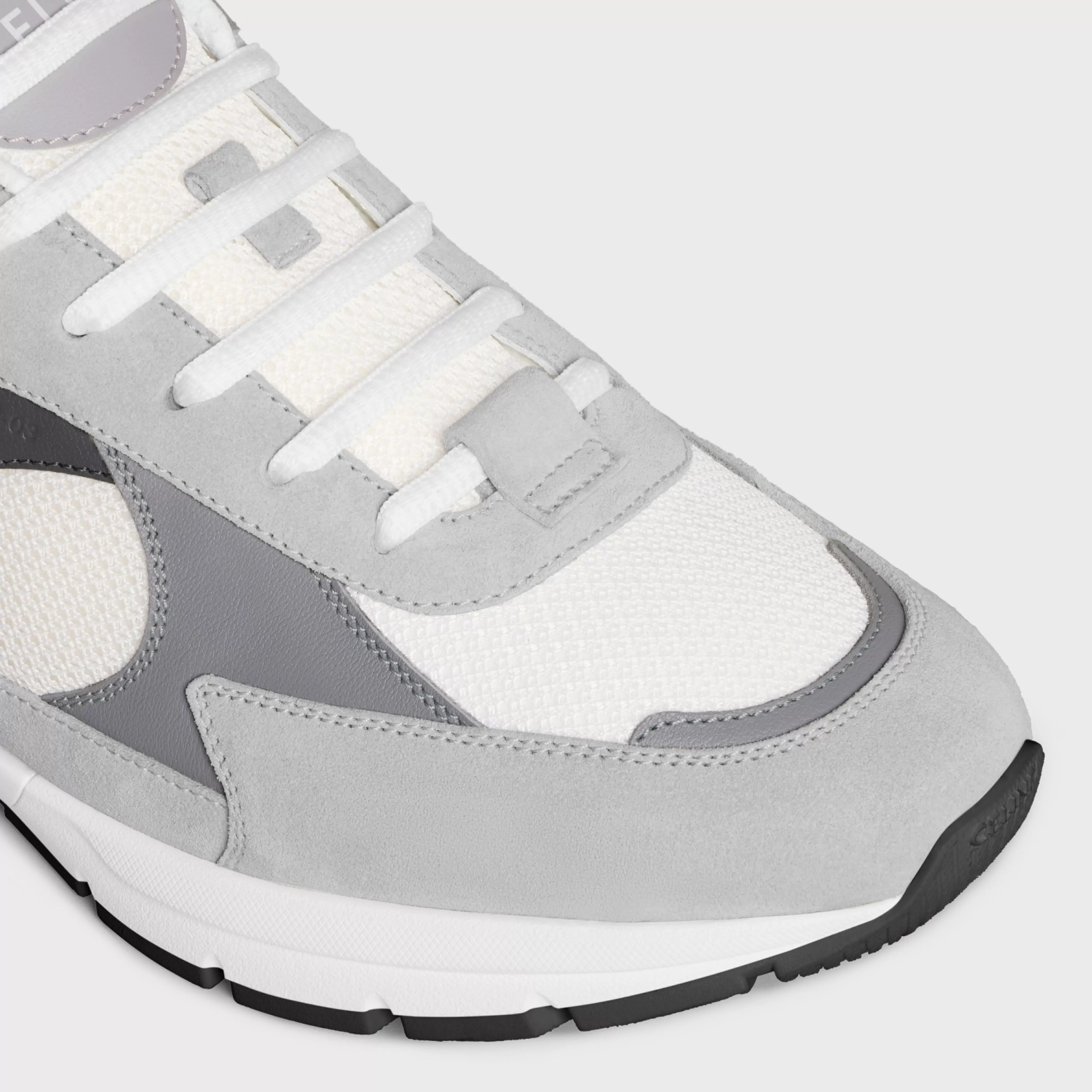 RUNNER CR-03 LOW LACE-UP SNEAKER in MESH, SUEDE CALFSKIN AND CALFSKIN^CELINE Best Sale