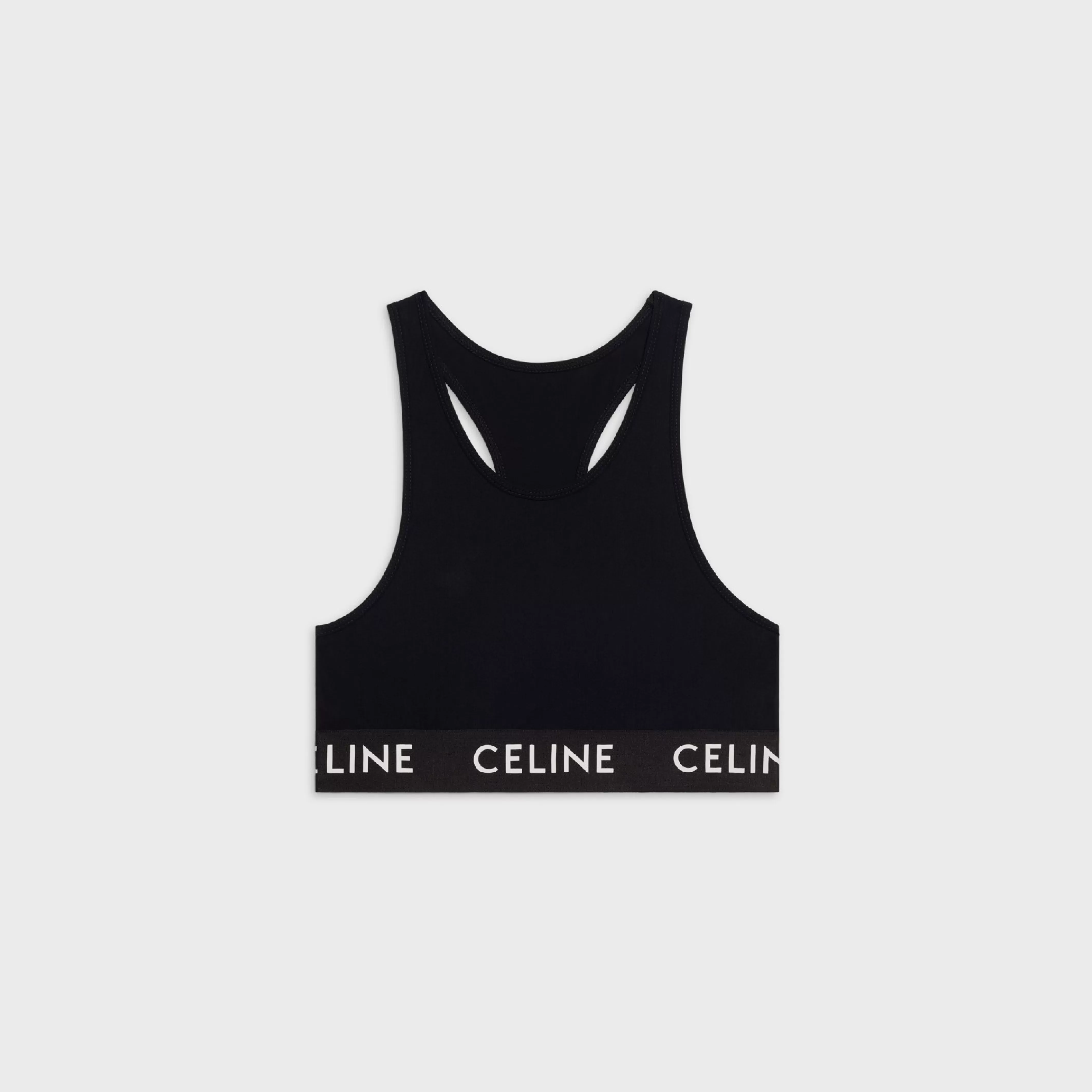 sports bra in TECHNICAL JERSEY^CELINE Fashion