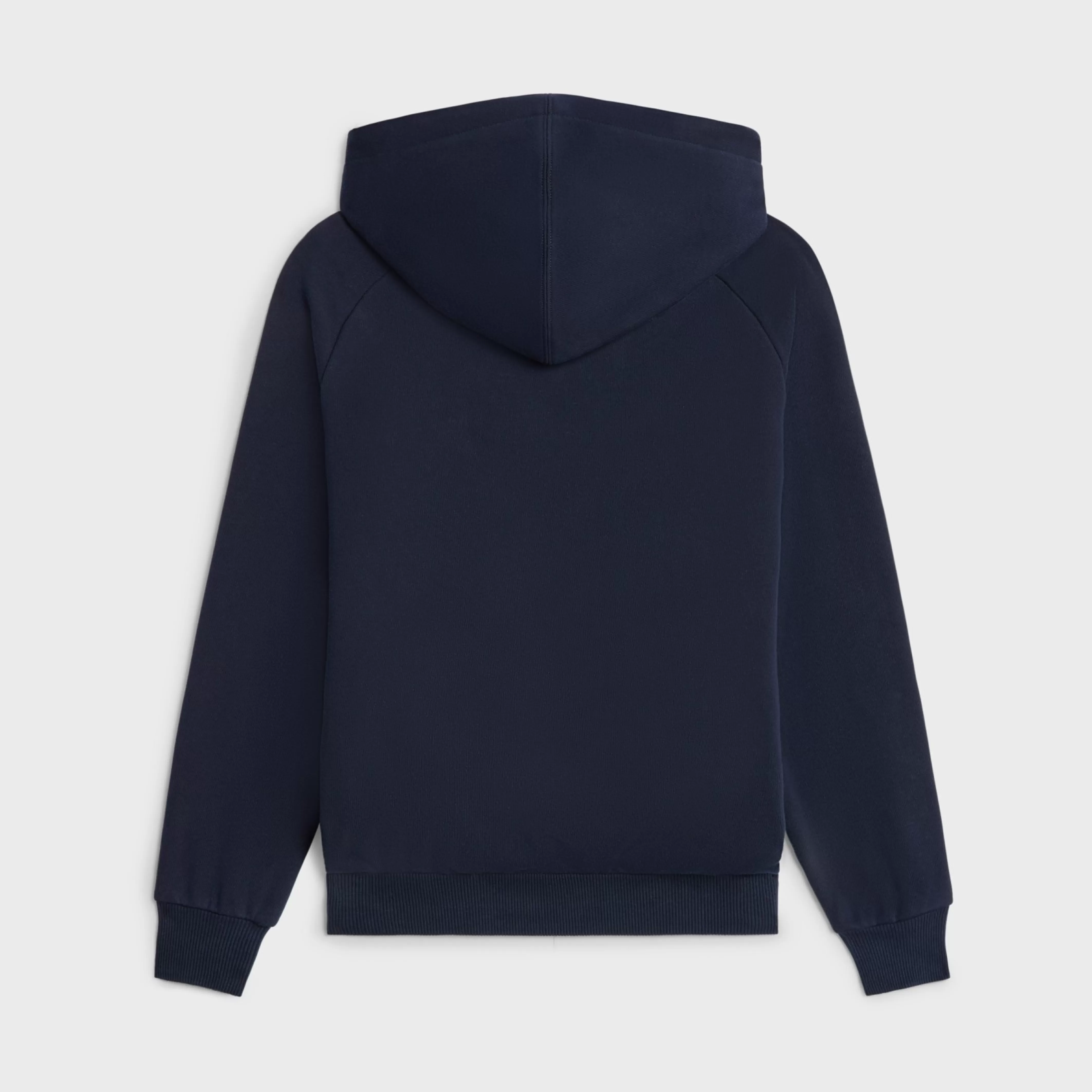 Triomphe hoodie in cotton fleece^CELINE Outlet