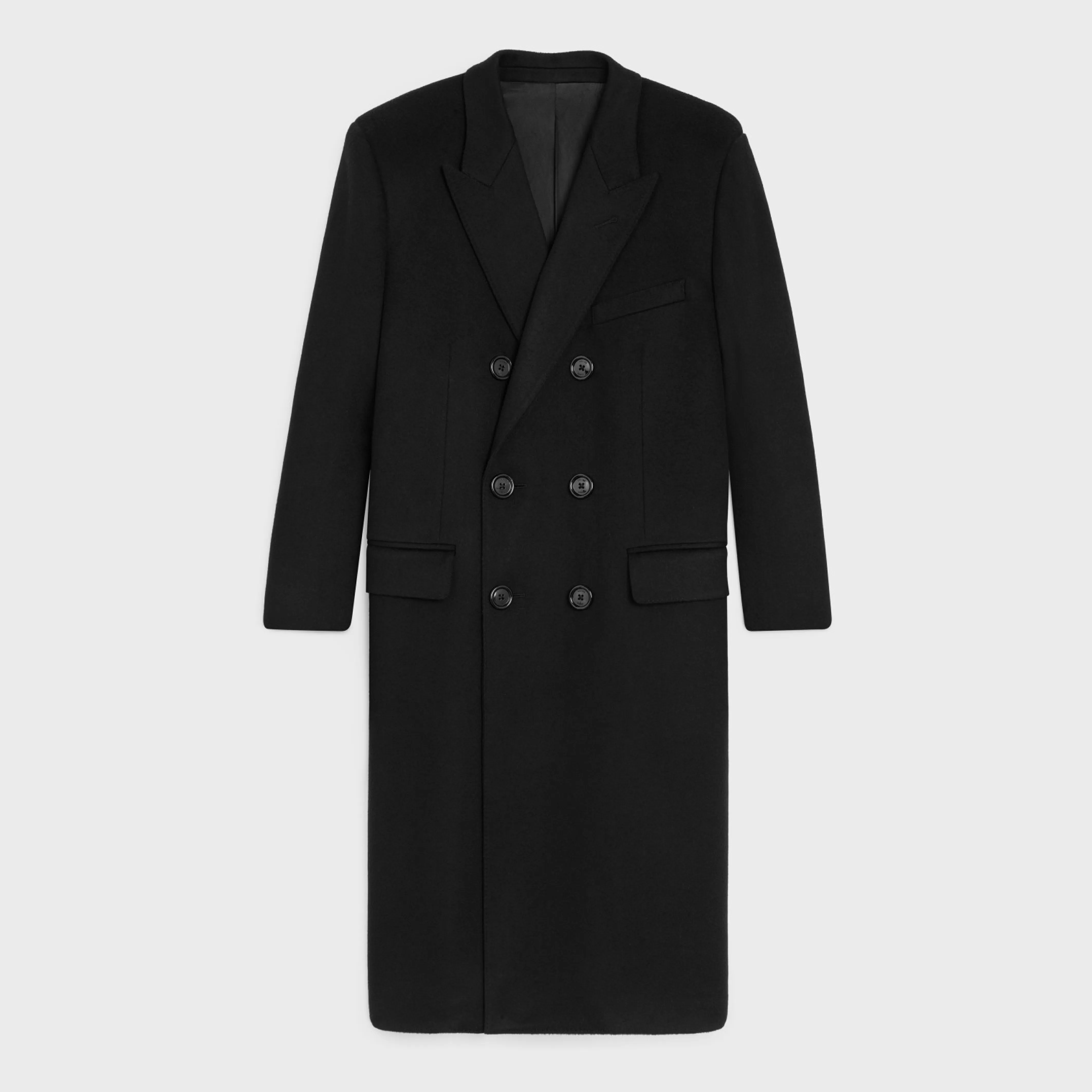 classic coat in wool cloth^CELINE Best