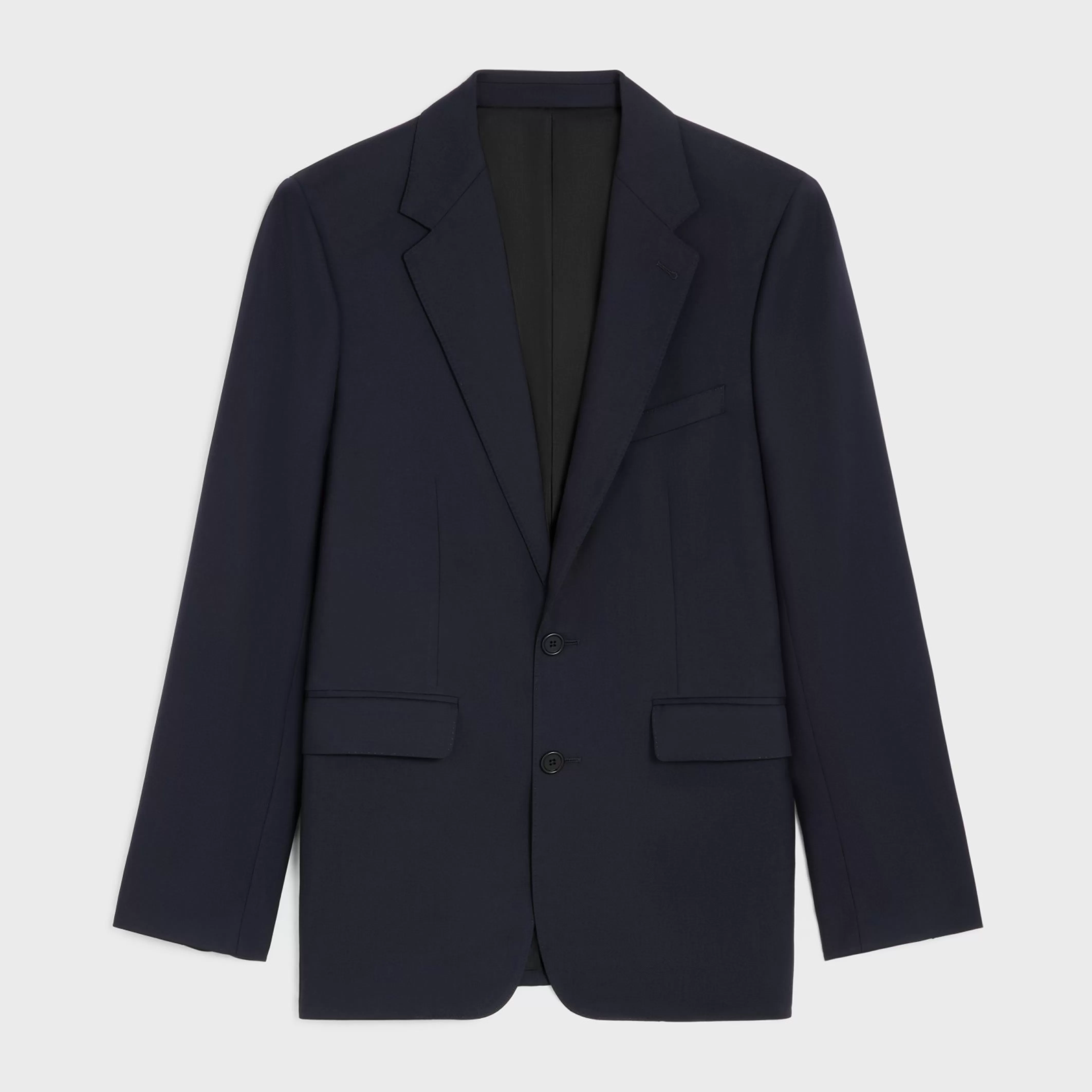 Classic jacket in wool gabardine^CELINE Sale