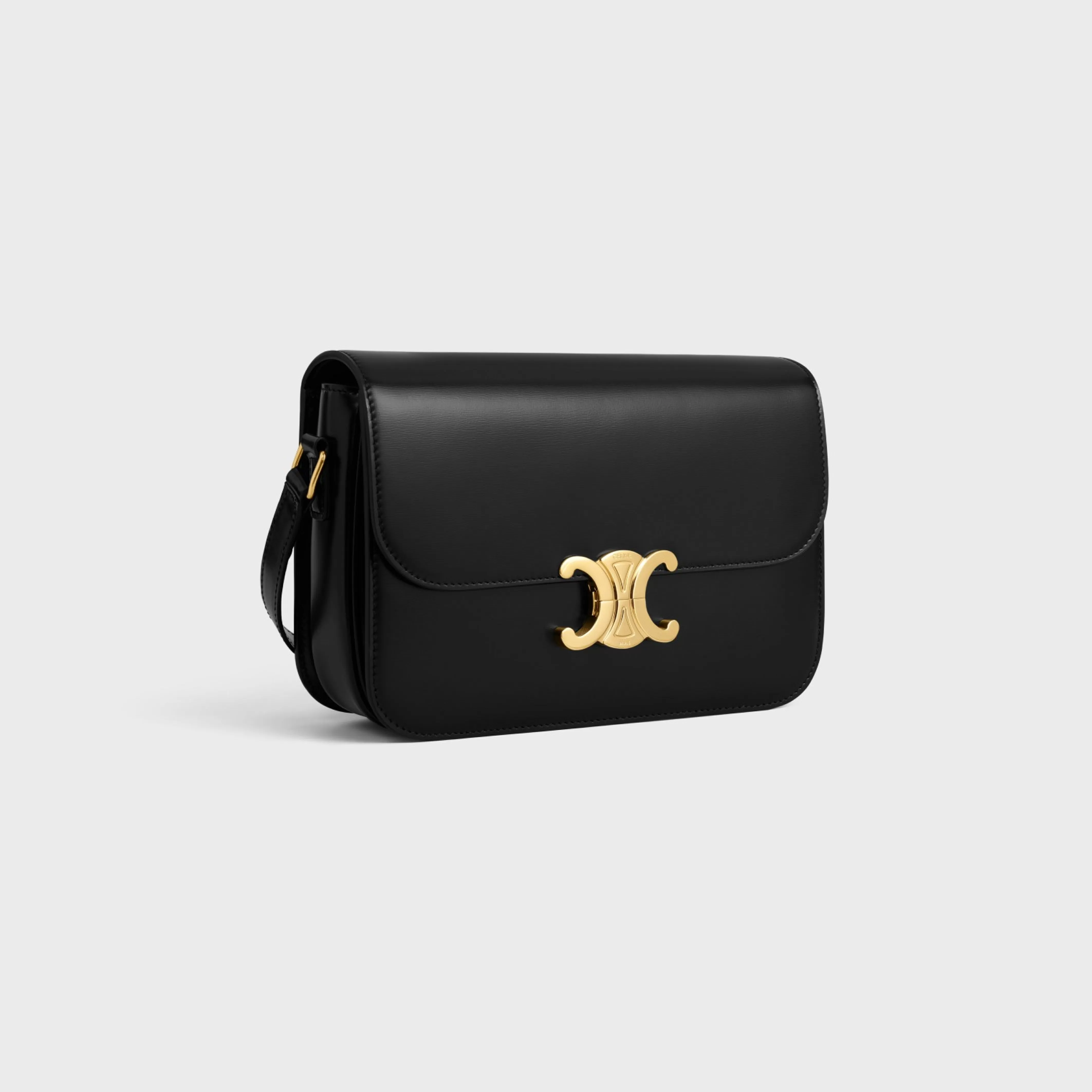 CLASSIQUE TRIOMPHE BAG in shiny calfskin^CELINE Fashion