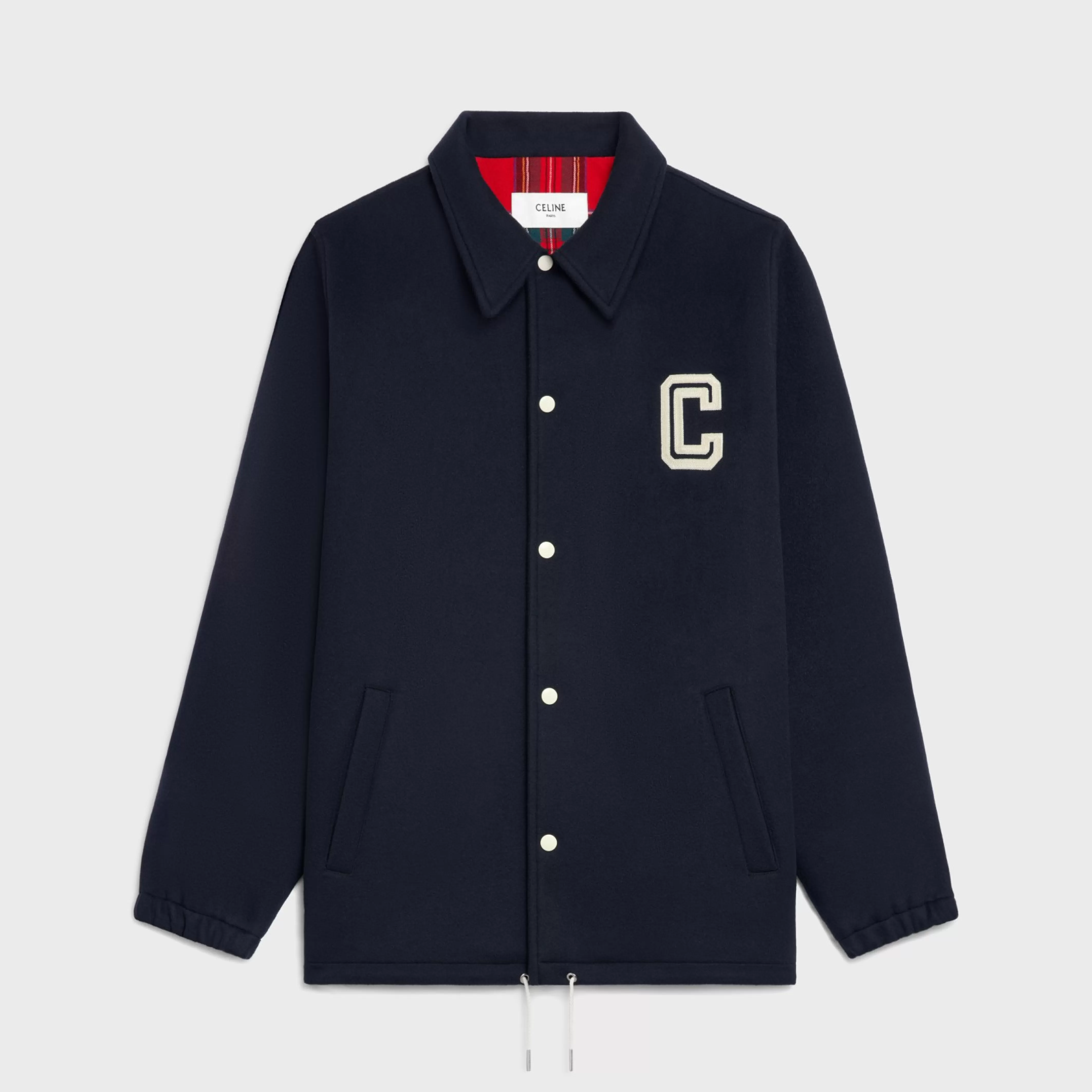 coach jacket in double-face wool^CELINE Discount