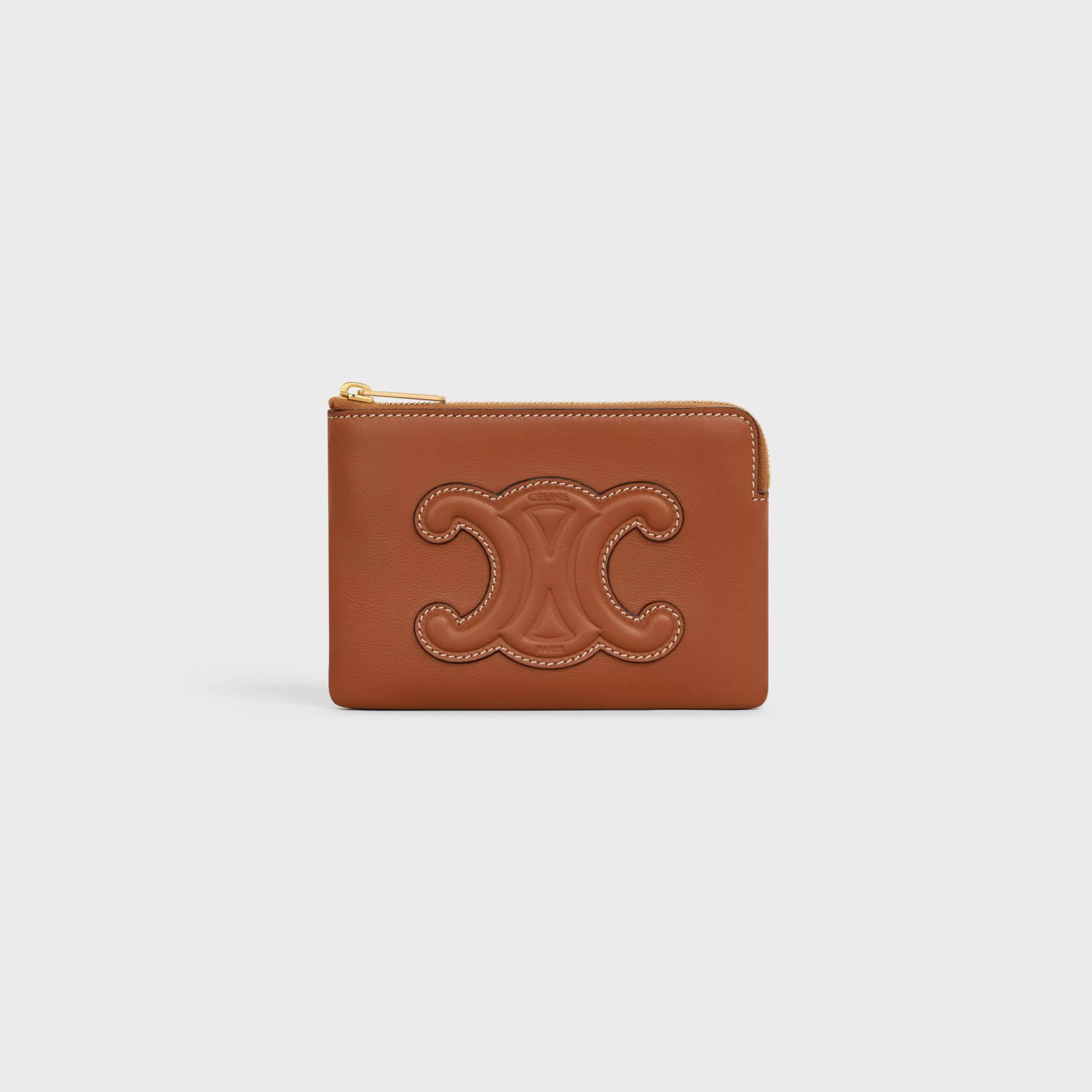 COIN AND CARD POUCH CUIR TRIOMPHE IN SMOOTH CALFSKIN^CELINE Outlet