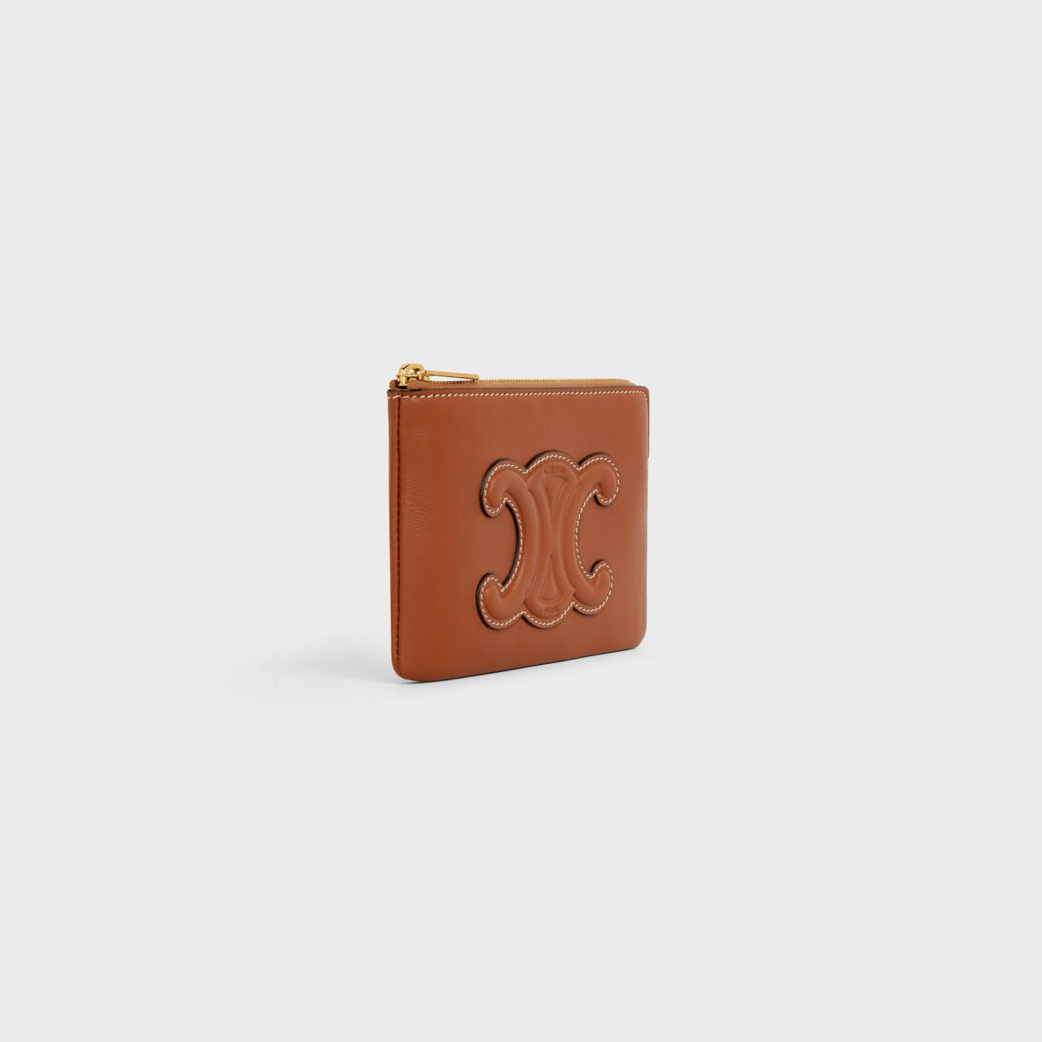 COIN AND CARD POUCH CUIR TRIOMPHE IN SMOOTH CALFSKIN^CELINE Outlet